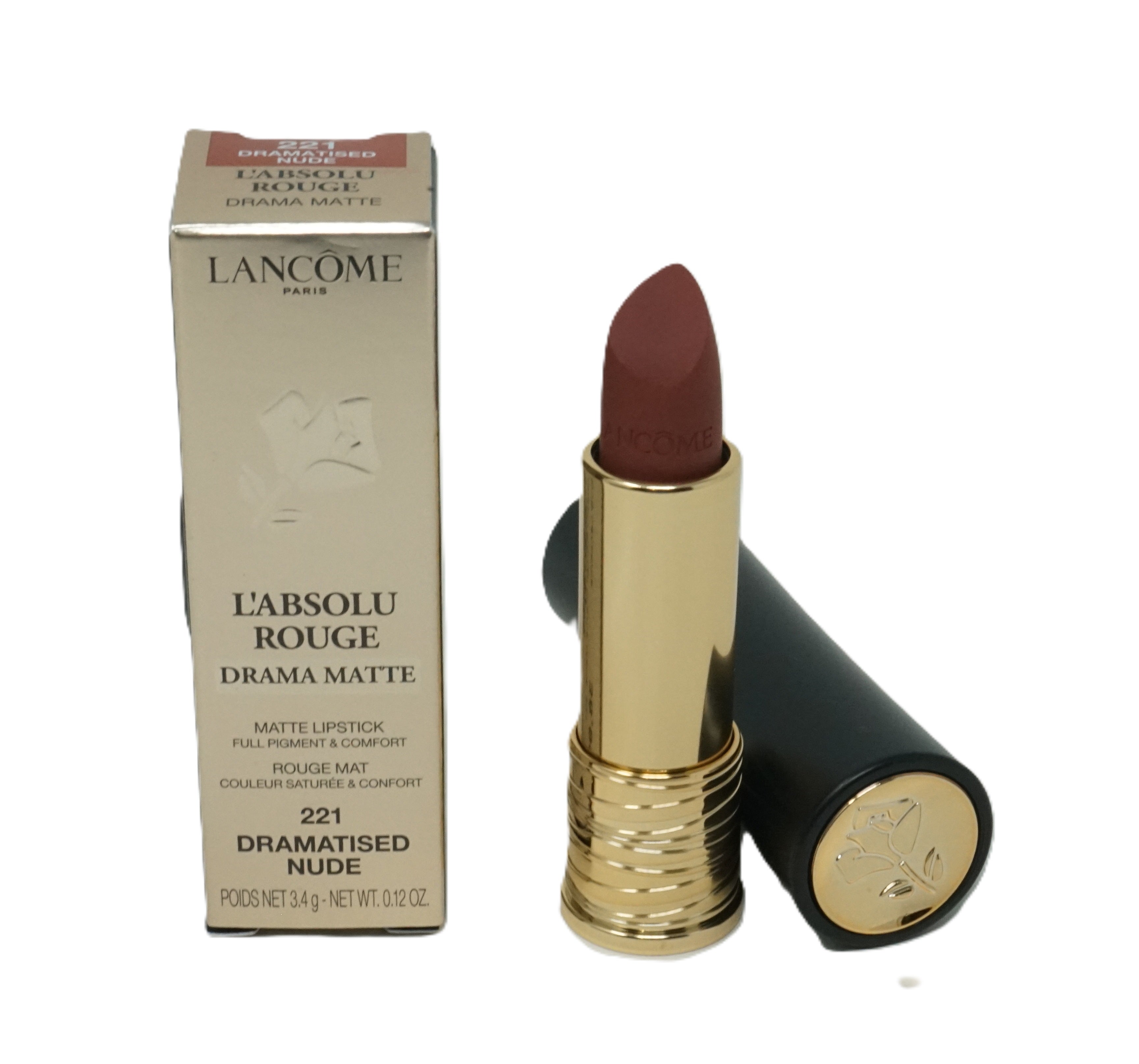 Lancome L'Absolu Lippenstift Drama Matte 221 Dramatised Nude
