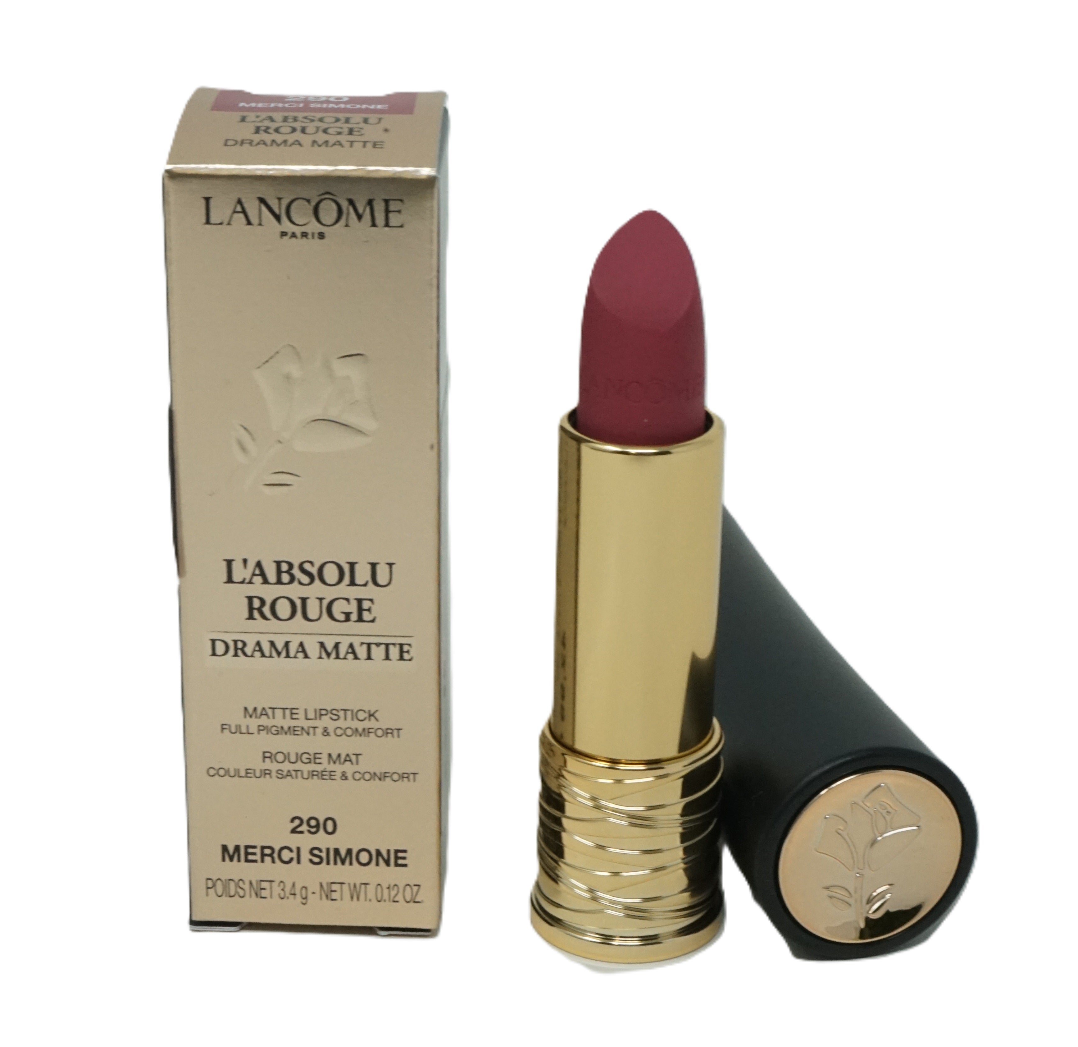 Lancome L'Absolu Rouge Lippenstift Drama Matte 290 Merci Simone 3,4g