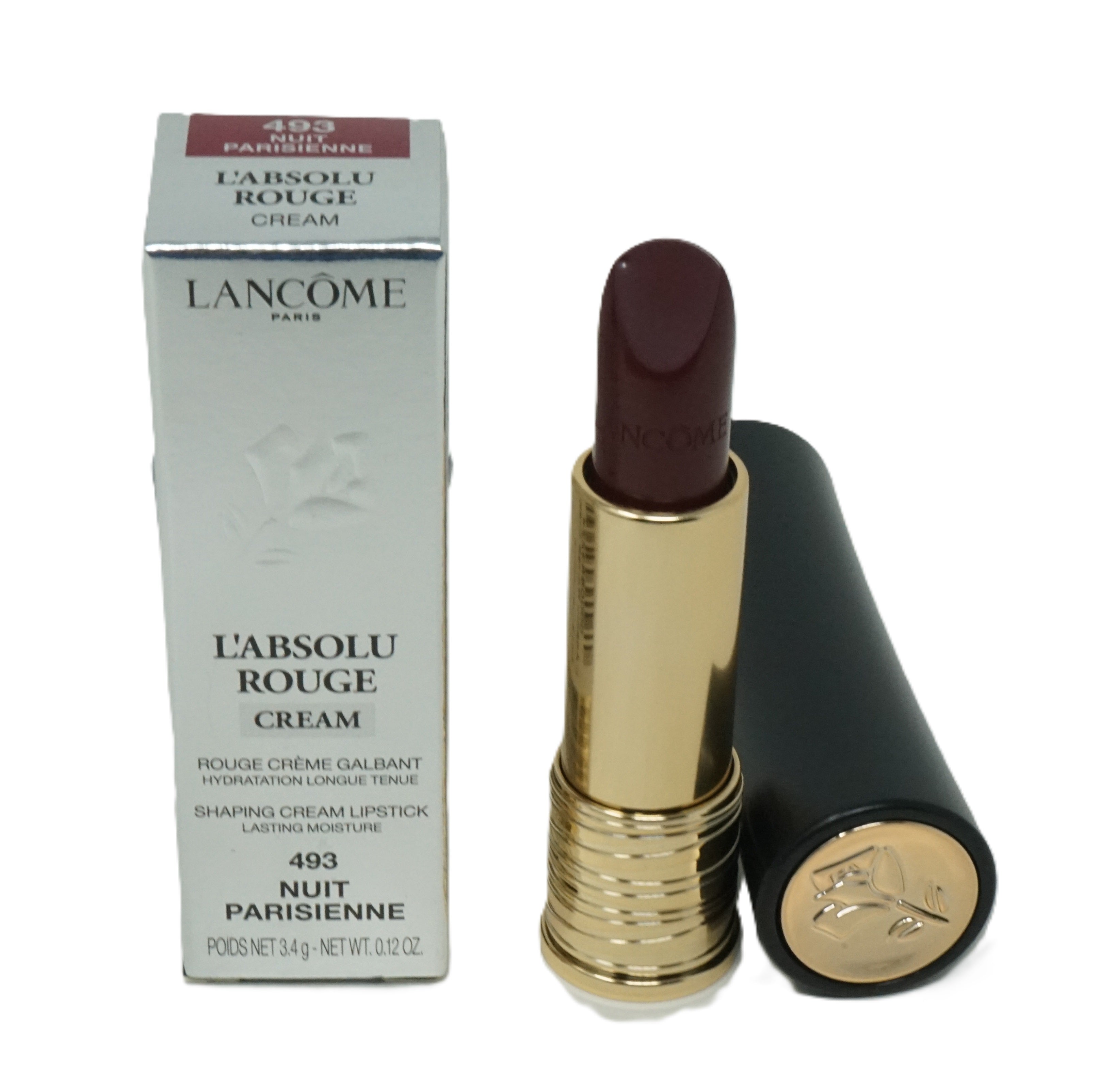 Lancome L'Absolu Rouge Lippenstift Cream 493 Nuit Parisienne 3,4g