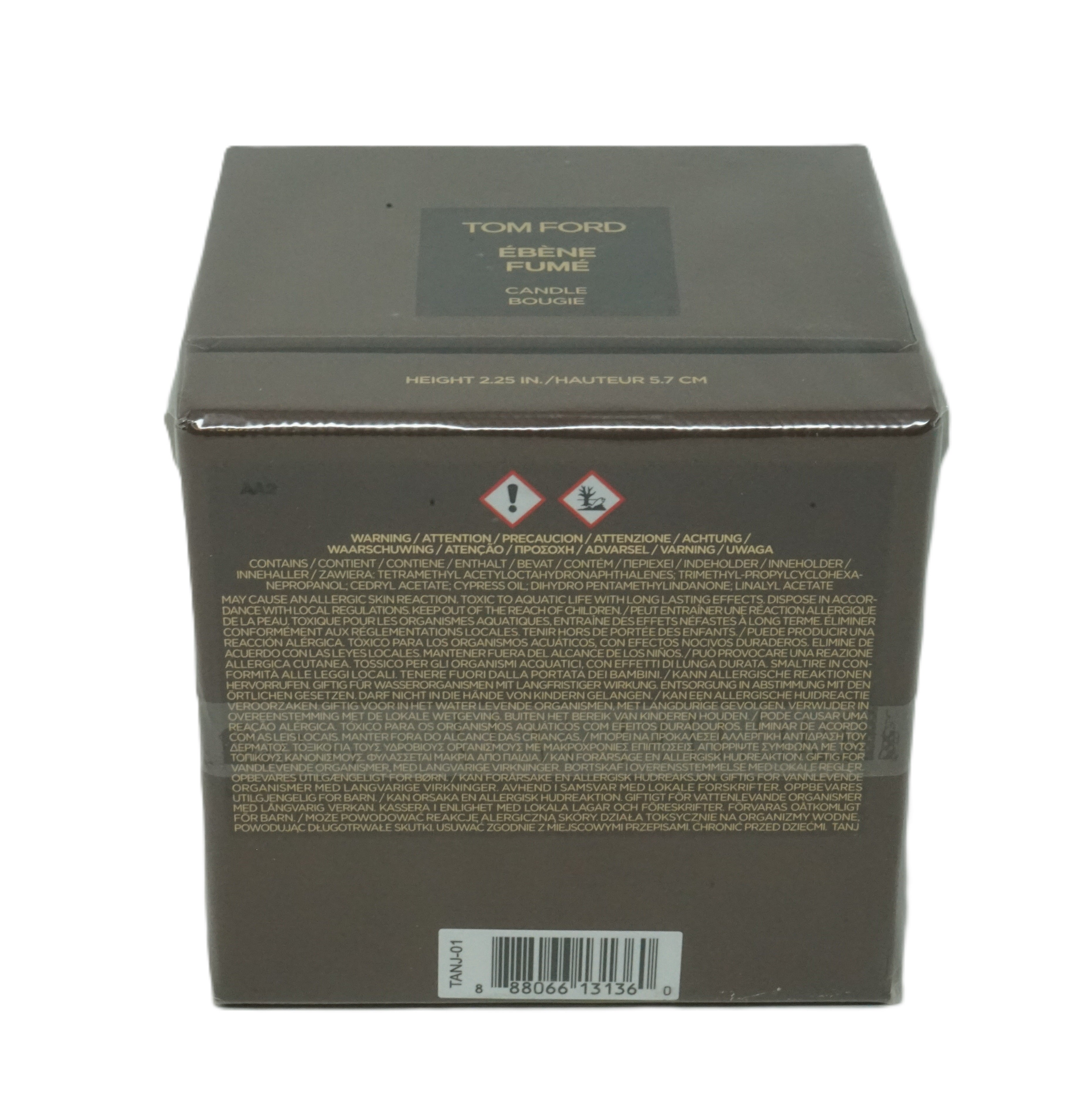 Tom Ford Ebene Fume Candle Bougie / Kerze 200g