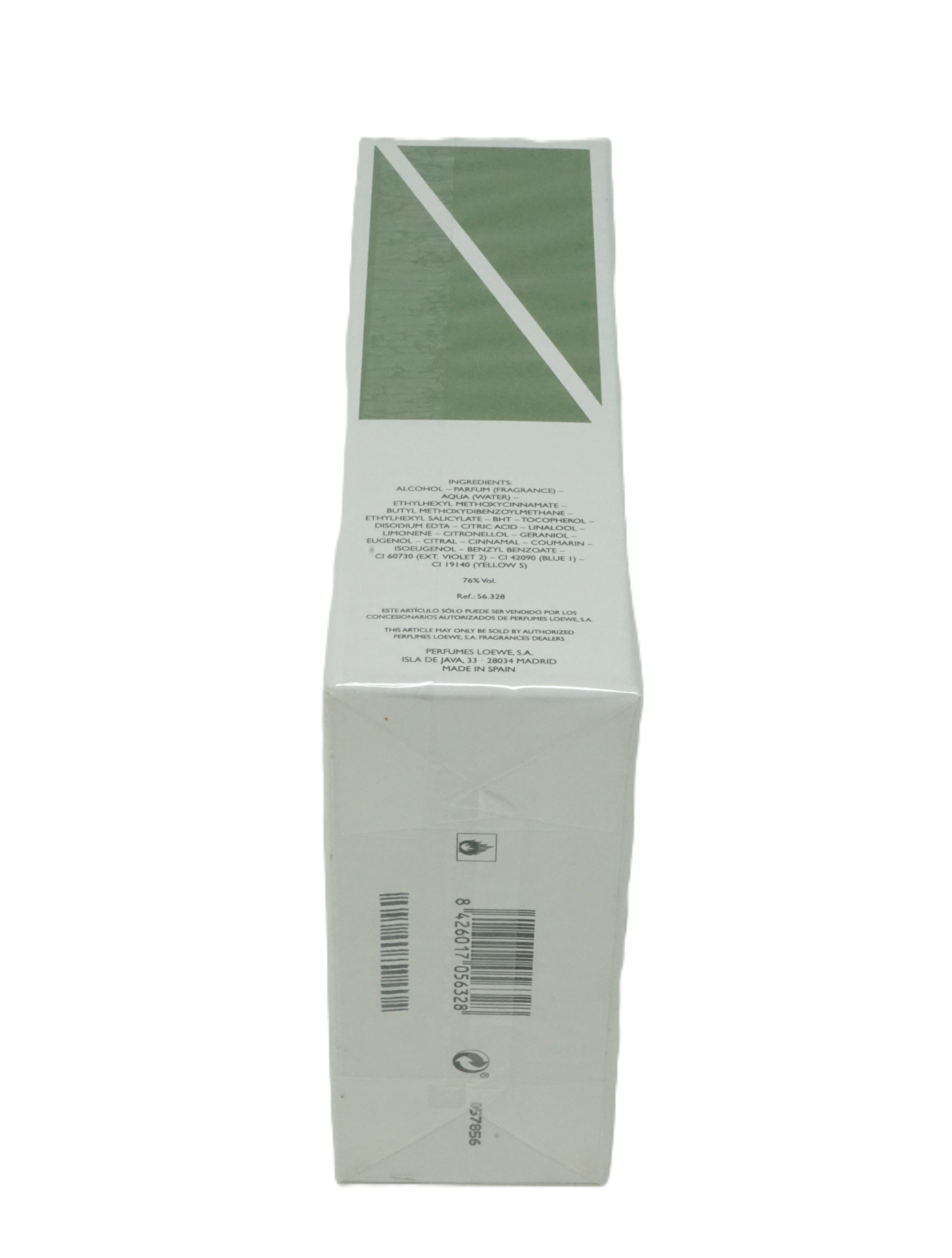 Loewe Solo Origami Pour Homme Eau de Toilette Spray 100 ml