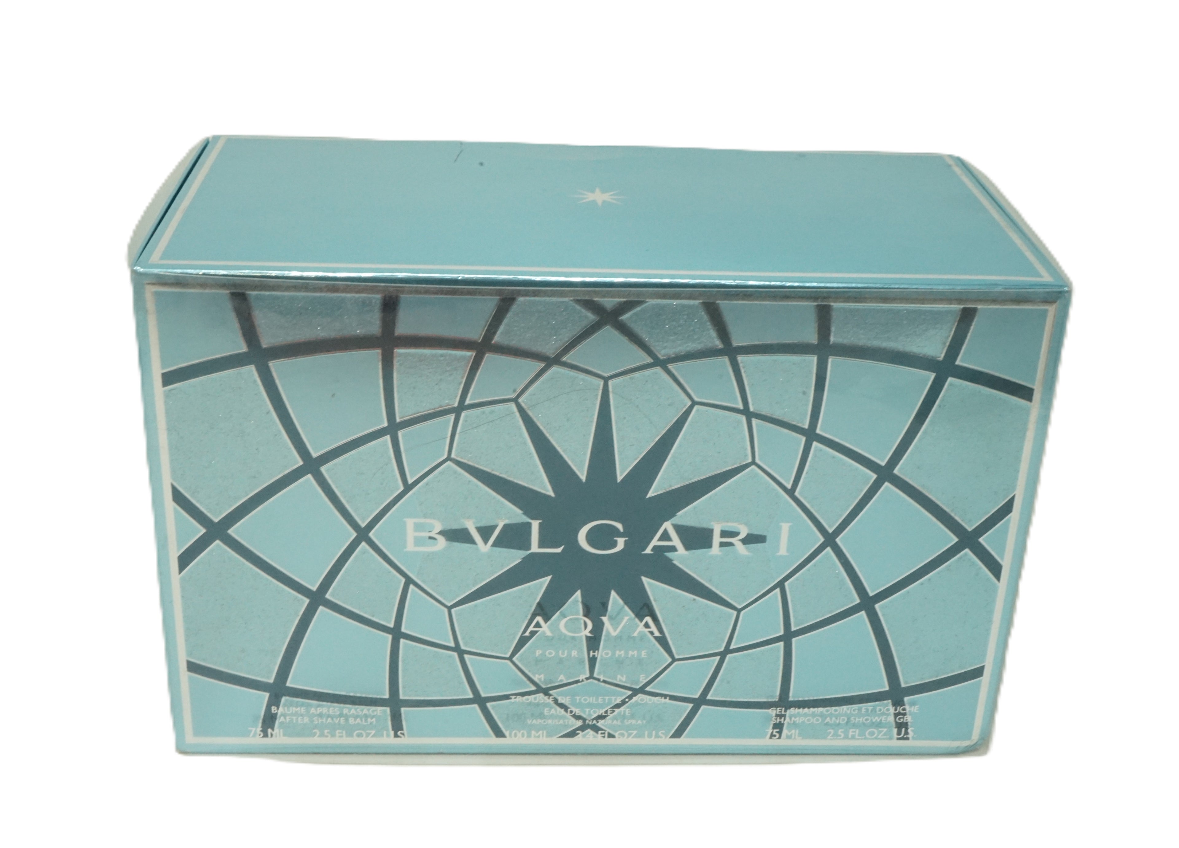Bvlgari Aqva Marine pour homme Eau de Toilette 100ml + Balm + Shampoo