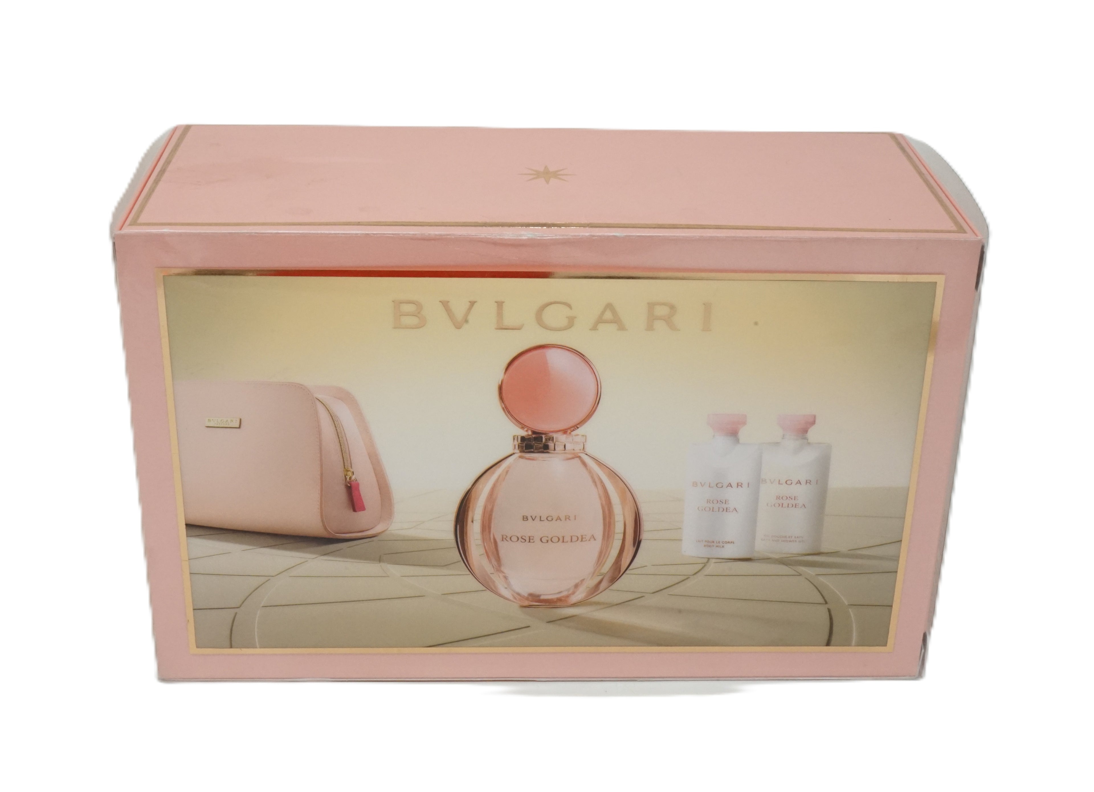 Bvlgari Rose Goldea  Eau de Parfum 75ml + Milk + Shower Gel