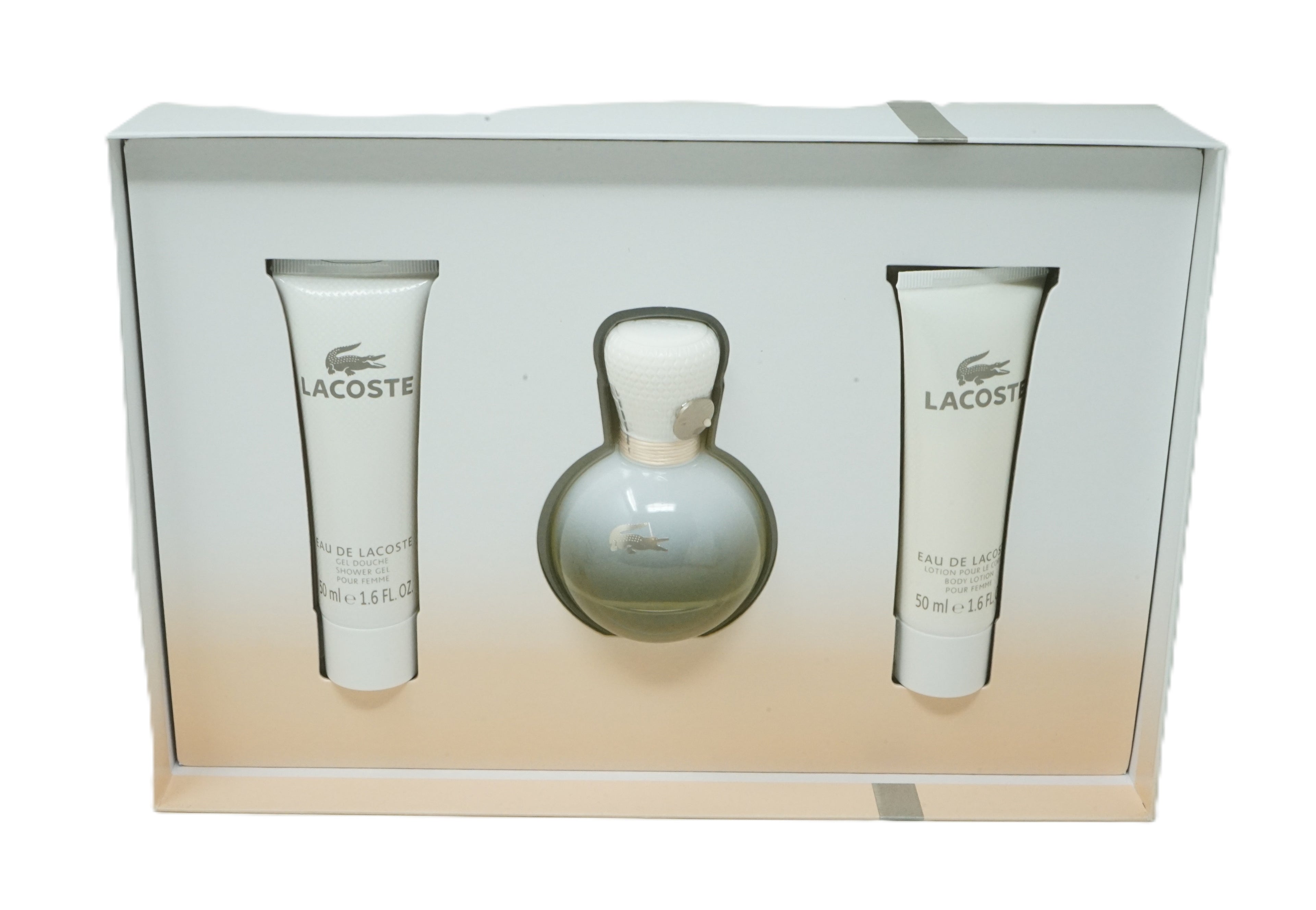 Eau de Lacoste Pour Femme EDP 50ml + lotion + Shower Gel