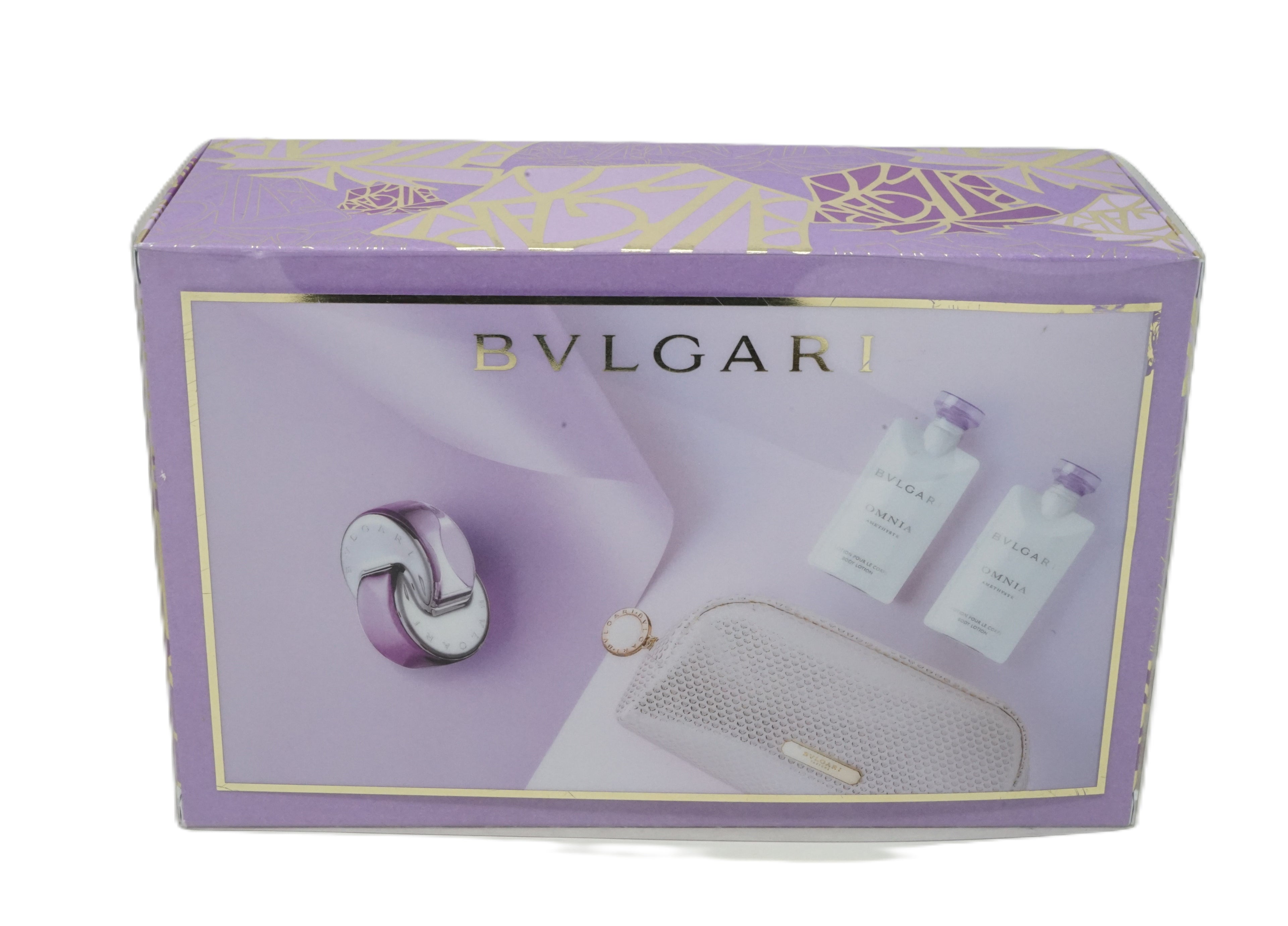 Bvlgari Omnia Amethyste Eau de Toilette 65ml + 2x Lotion