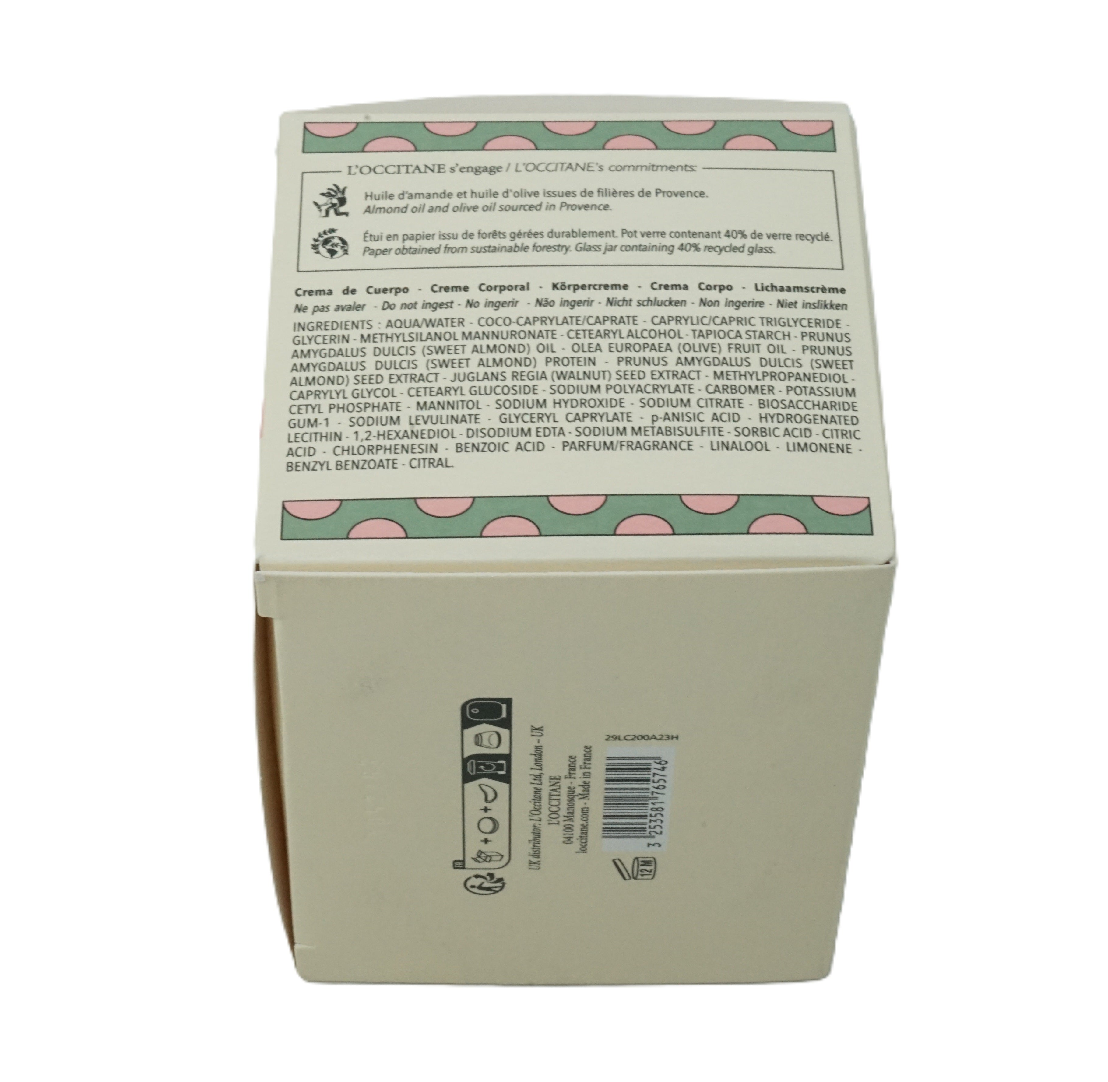 L'Occitane Amande Milk Concentrate Blumige Mandel Körpercreme 200 ml