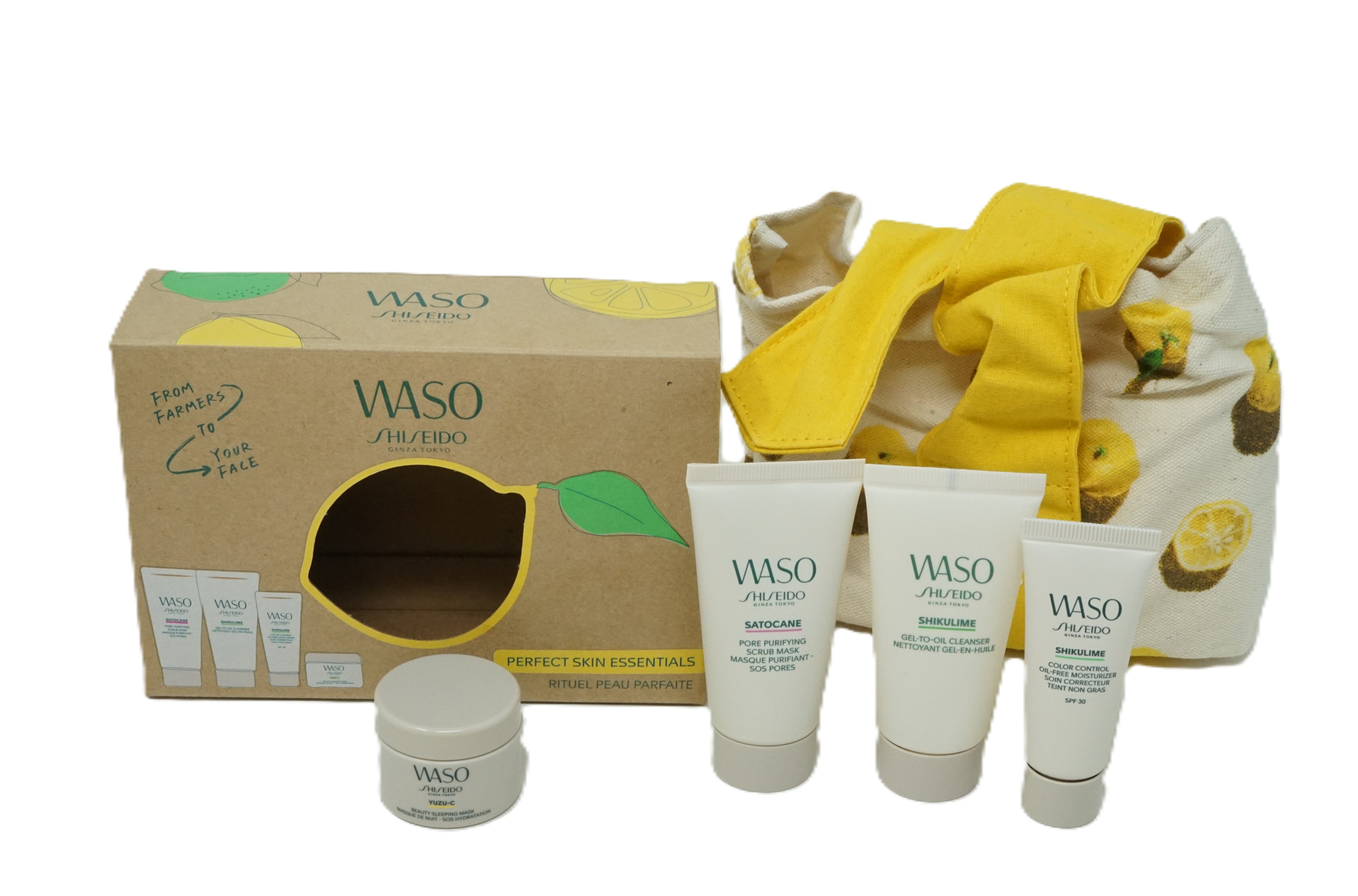 Shiseido Waso Perfect Skin Essentials Set