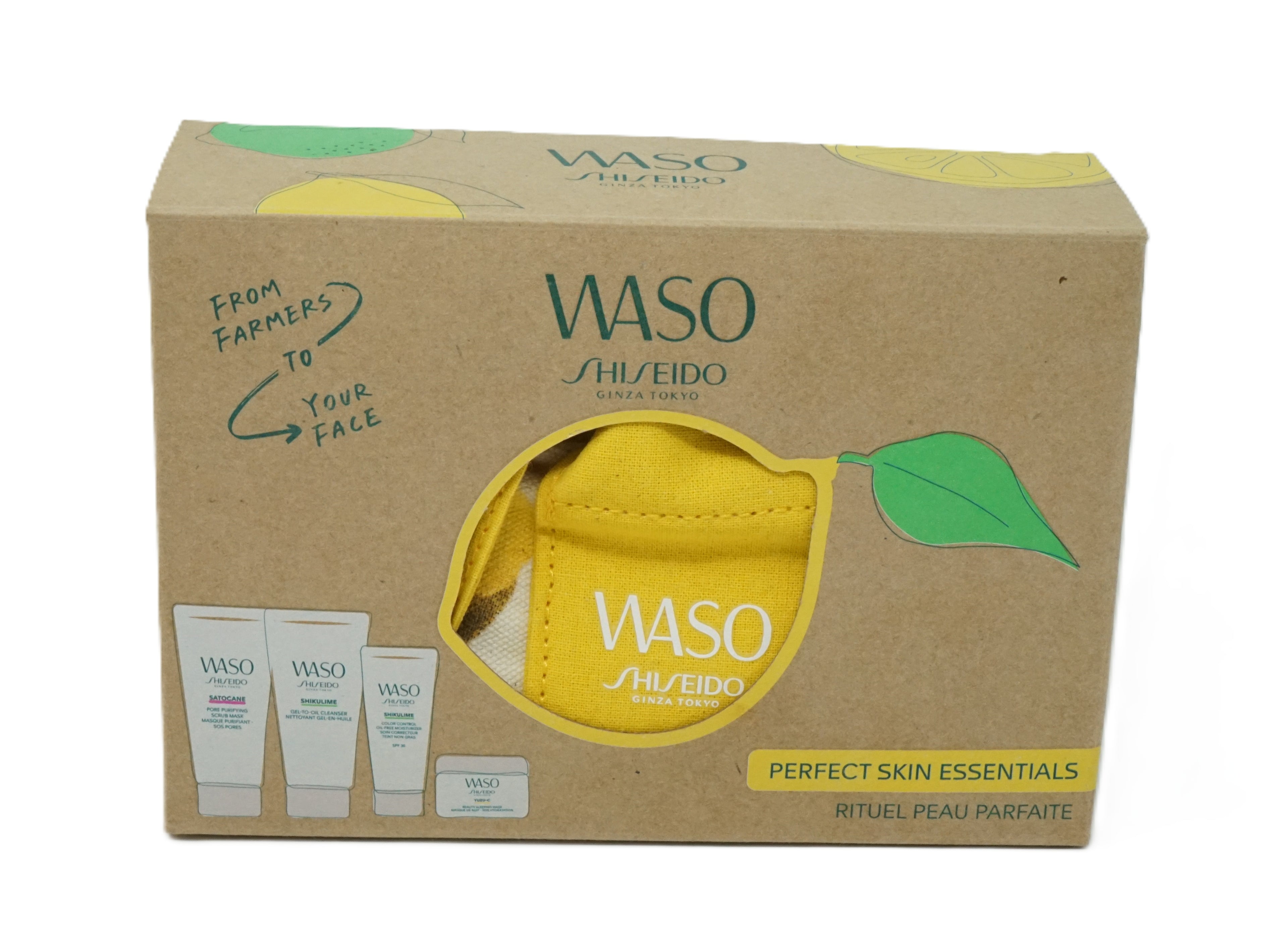 Shiseido Waso Perfect Skin Essentials Set