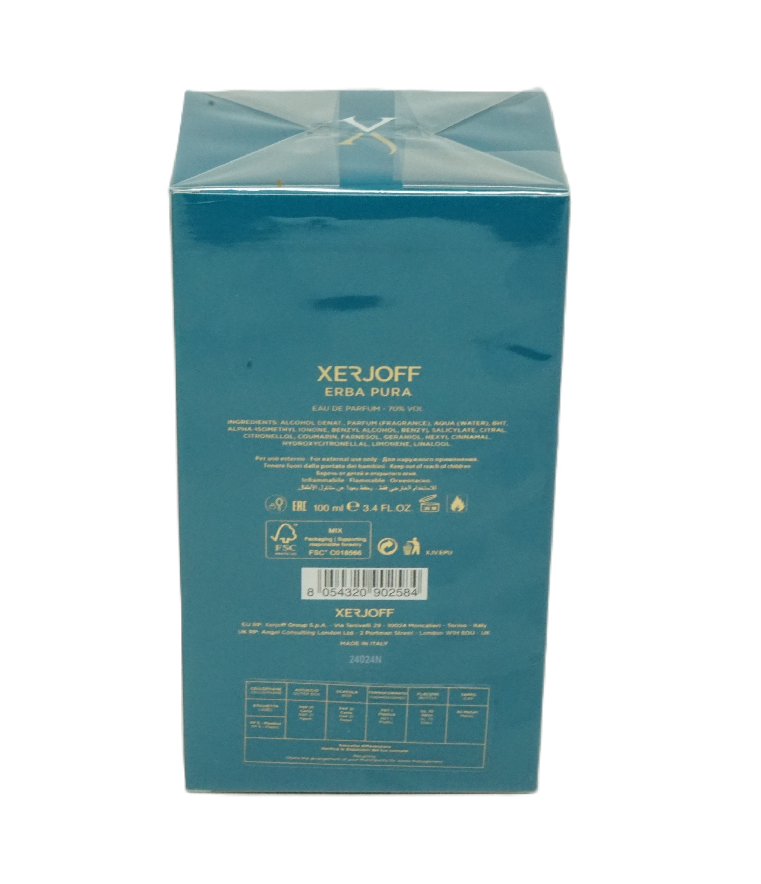 Xerjoff Erba Pura Eau de Parfum 100ml