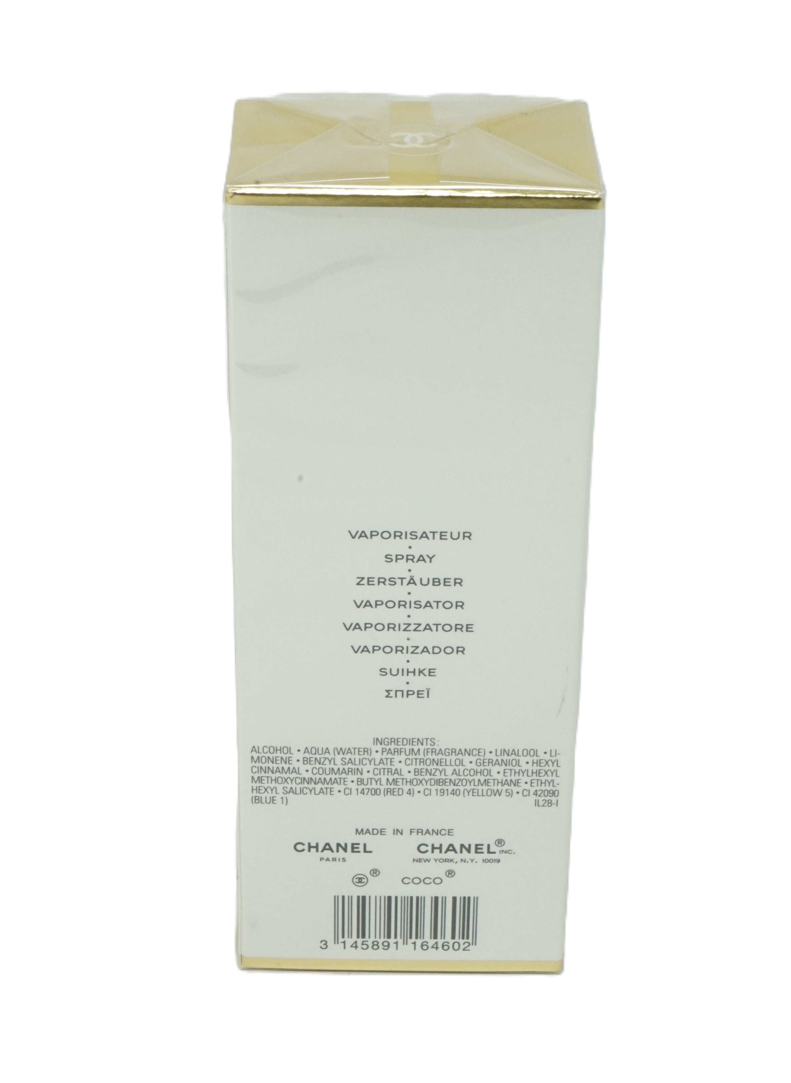 CHANEL Coco Mademoiselle Eau De Toilette  Spray 100 ml