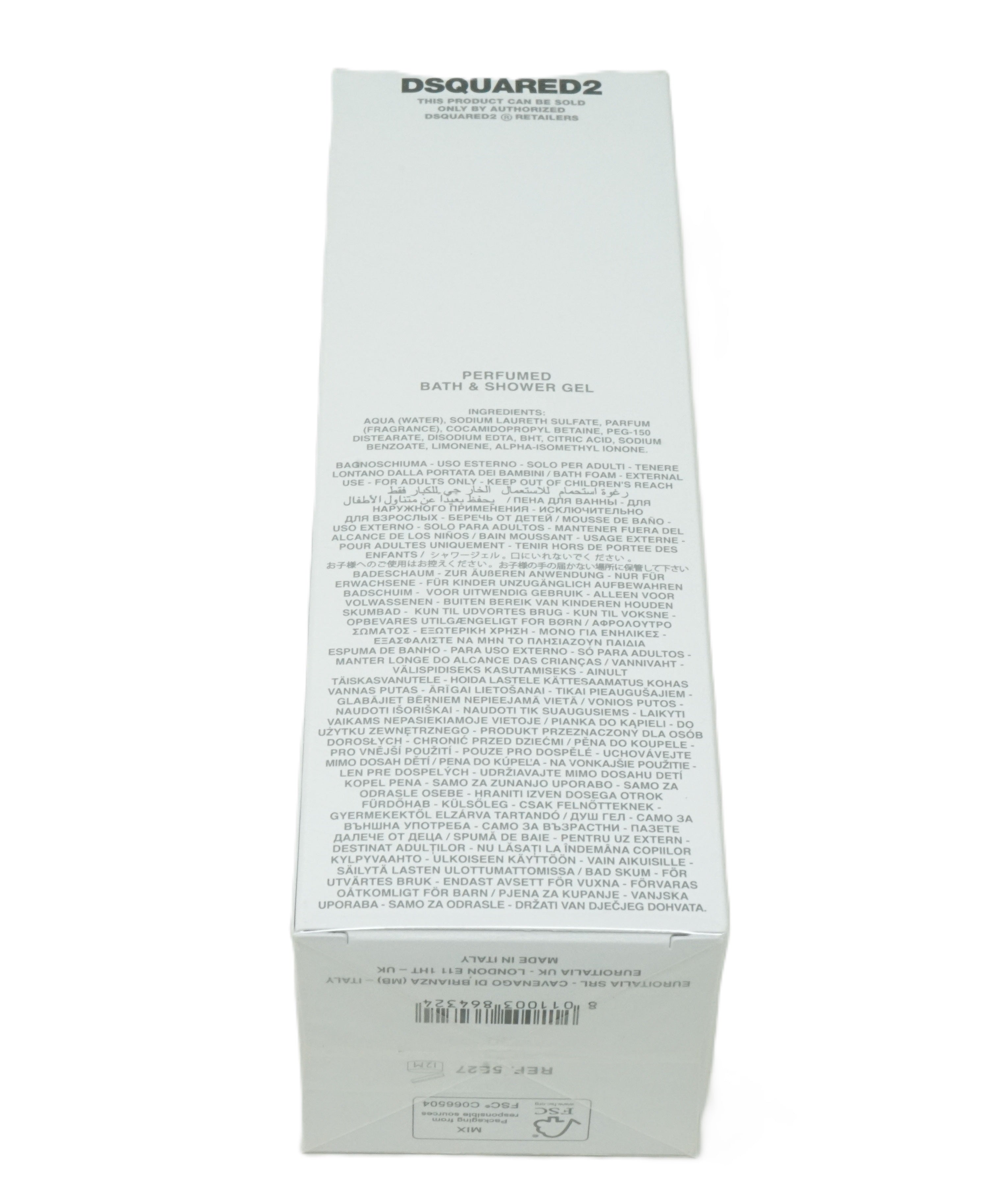 Dsquared2 Wood Perfumed Bath & Shower Gel 200ml