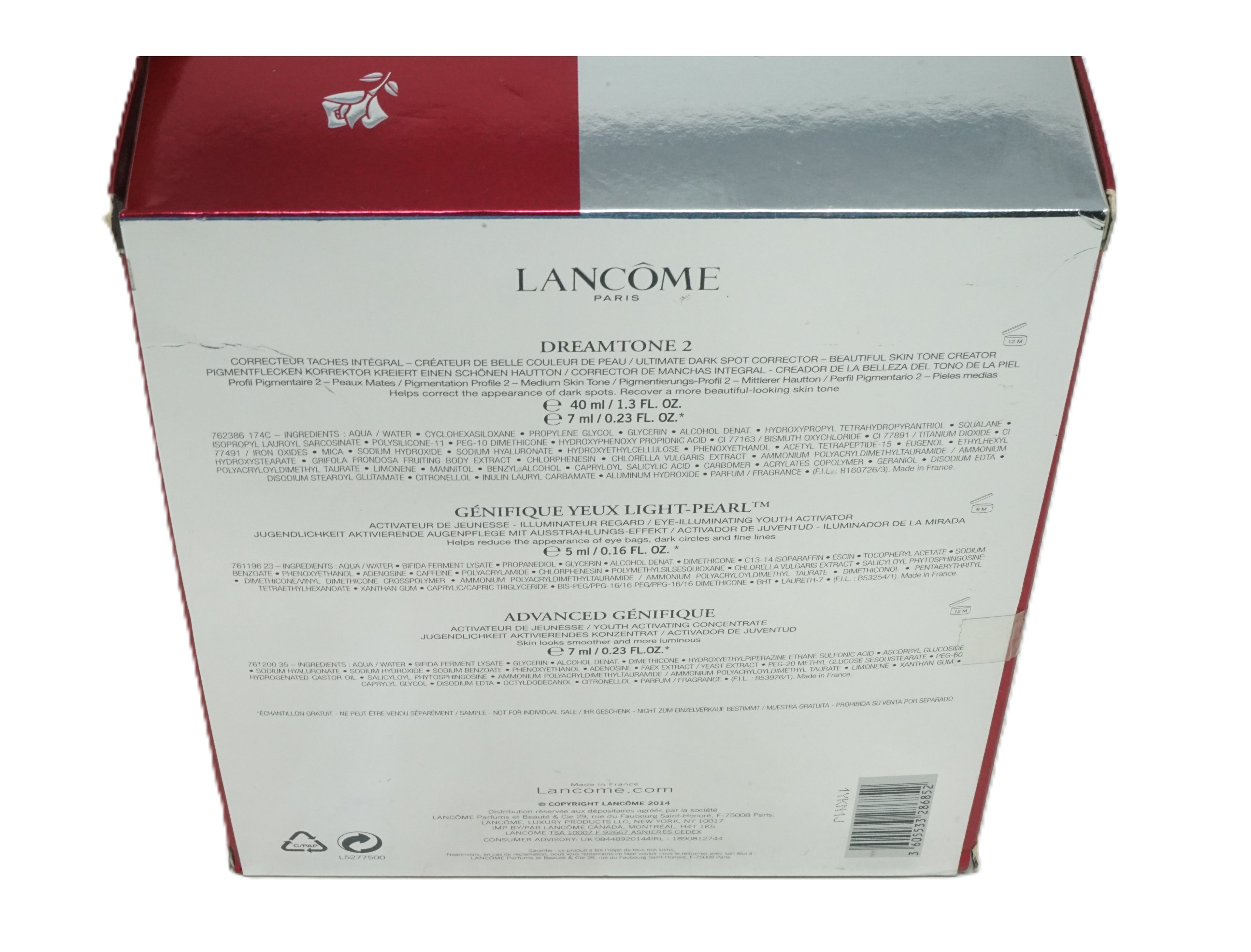 Lancome Dream Tone Creator Fair Nr 2  Set 40ml