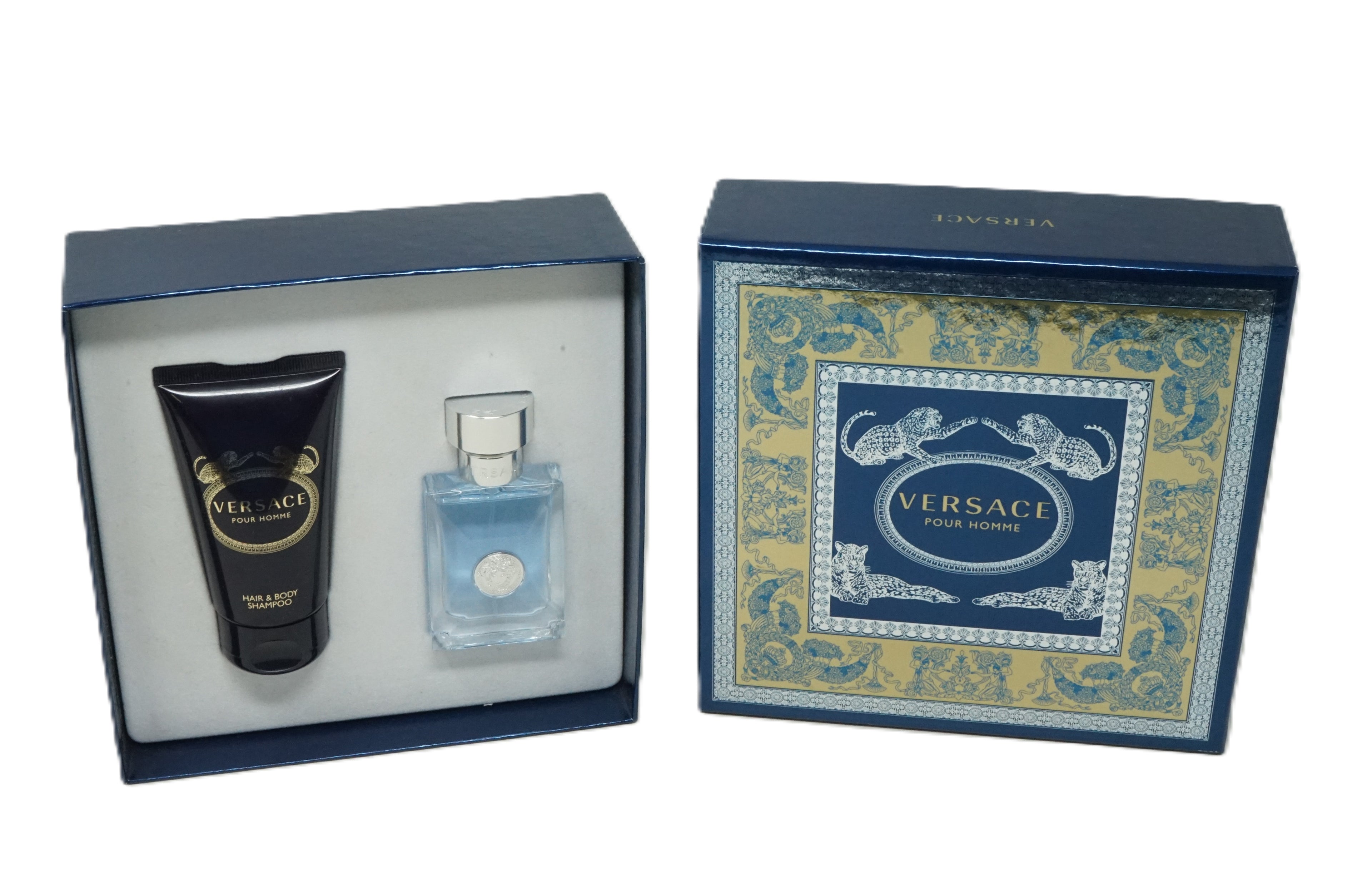 Versace Pour Homme eau de Toilette Spray 30ml + Shampoo