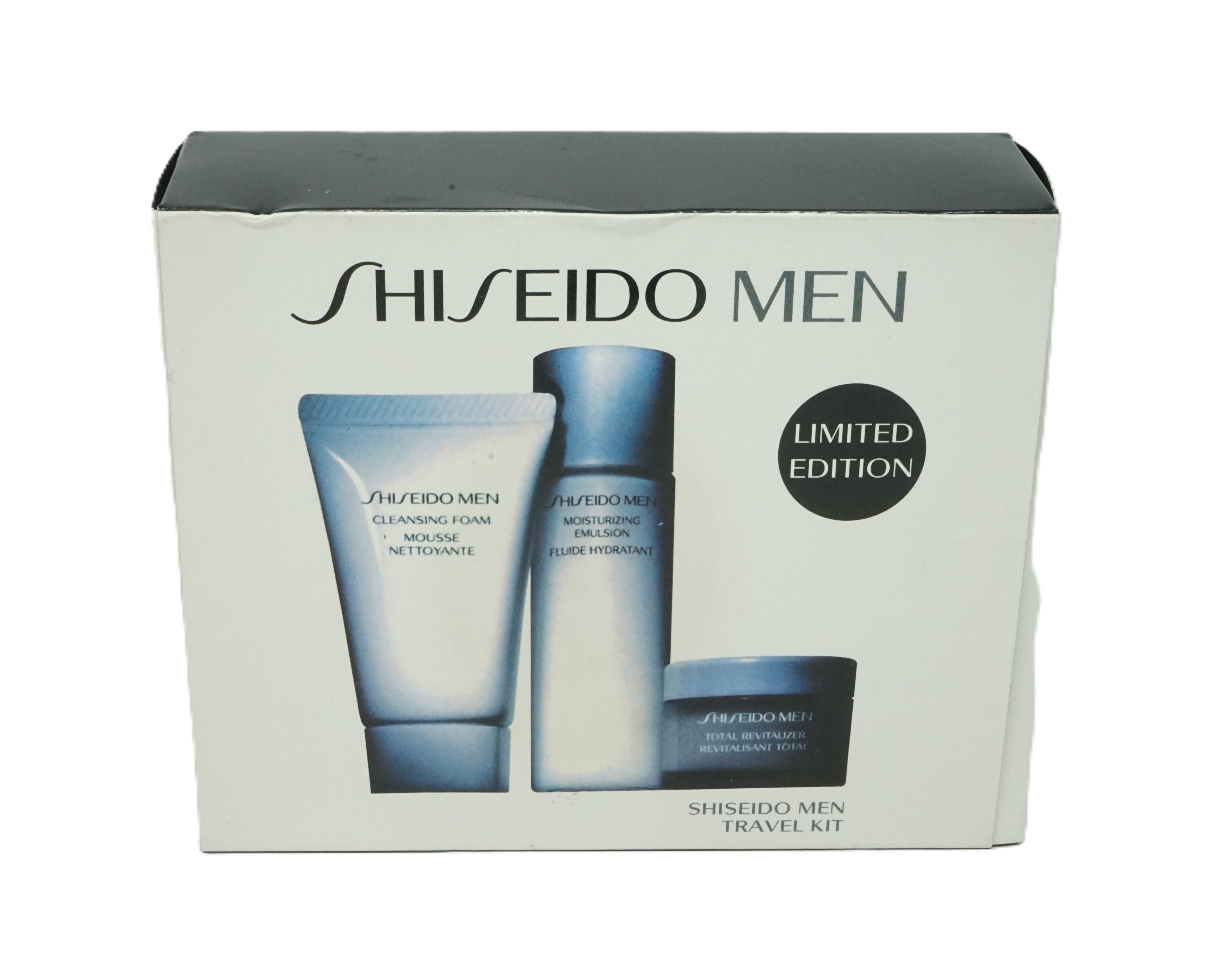 Shiseido Men Cleansing Foam Gesichtsreinigung Schaum 30ml + Emulsion Set