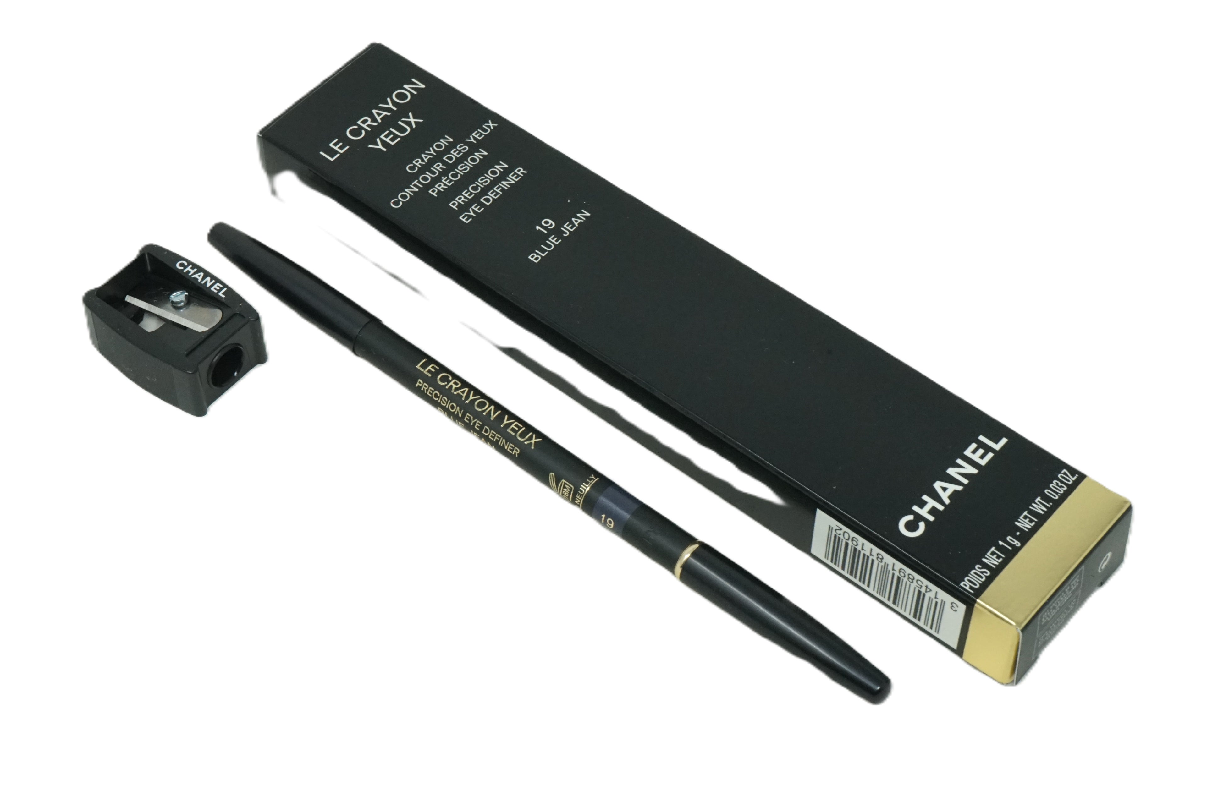 Chanel Le Crayon Yeux  contour Eyeliner 19 Blue Jean 1g