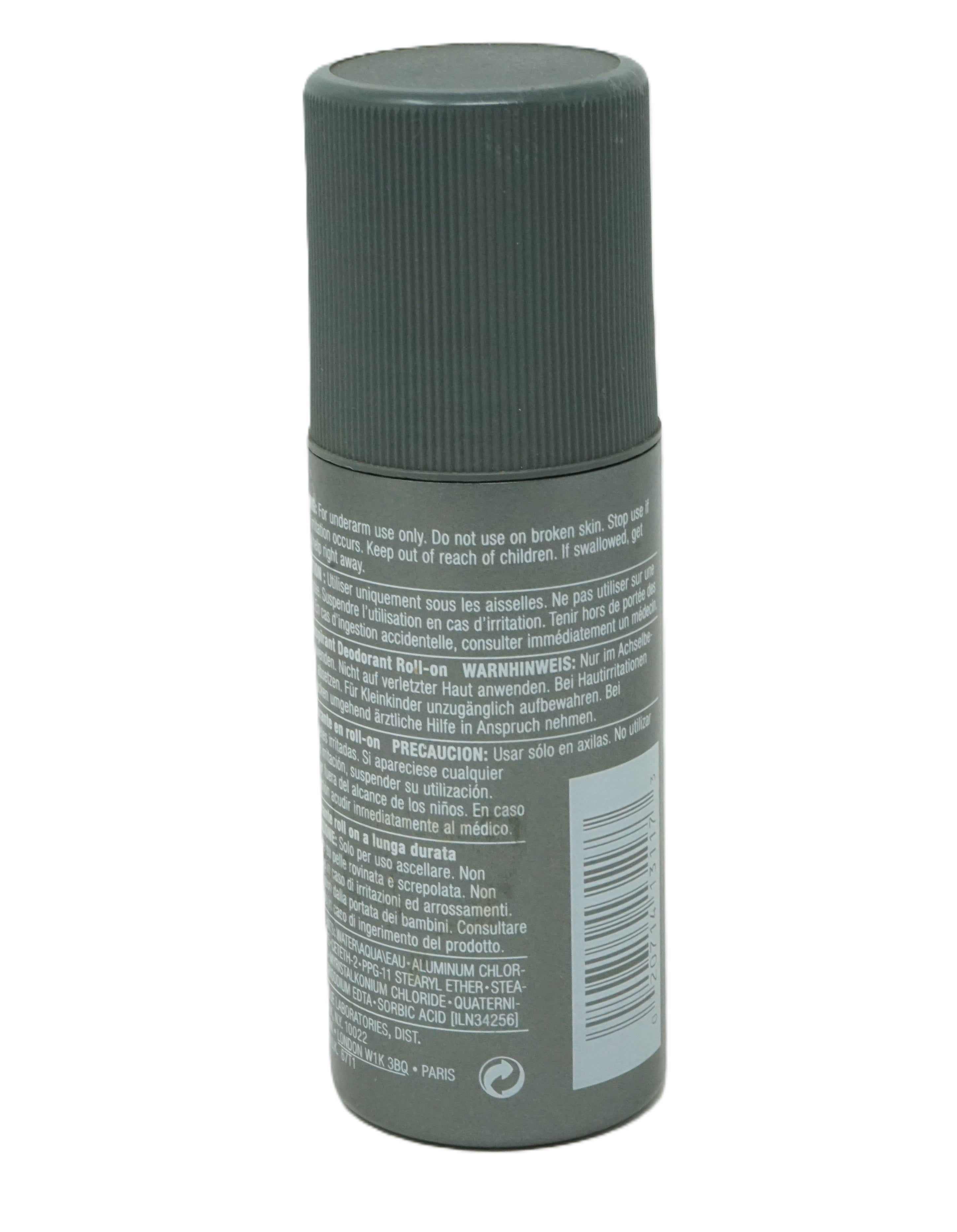 Clinique skin supplies for men - antiperspirant deodrant roll on 75 ml