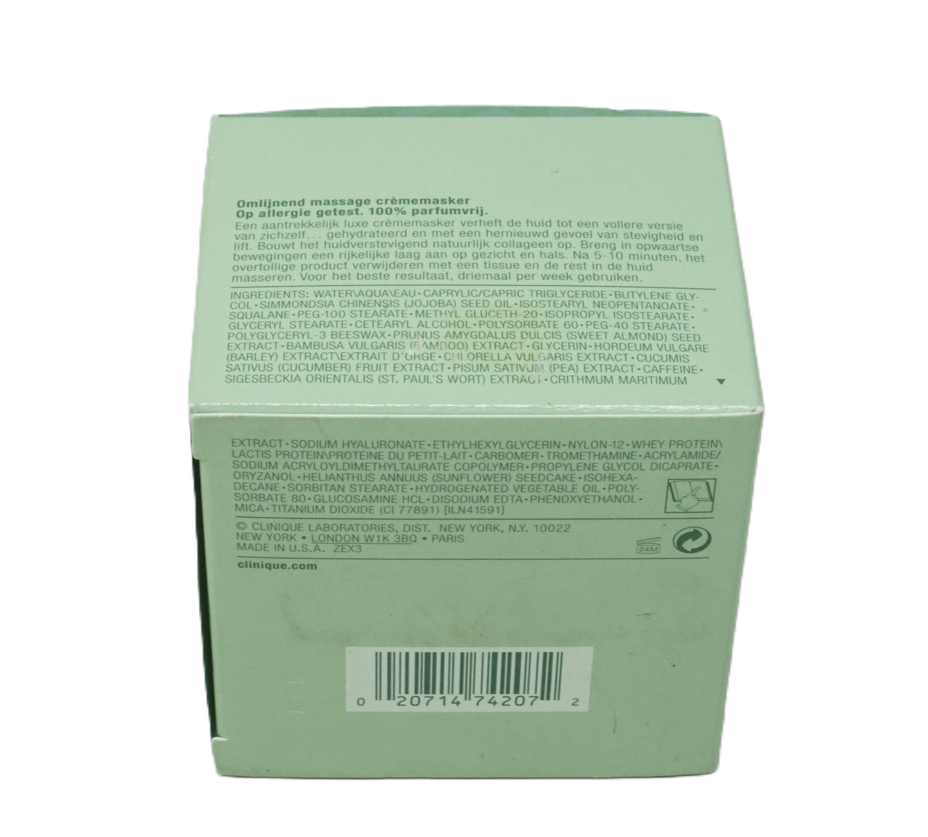 Clinique contouring massage cream mask 50 ml