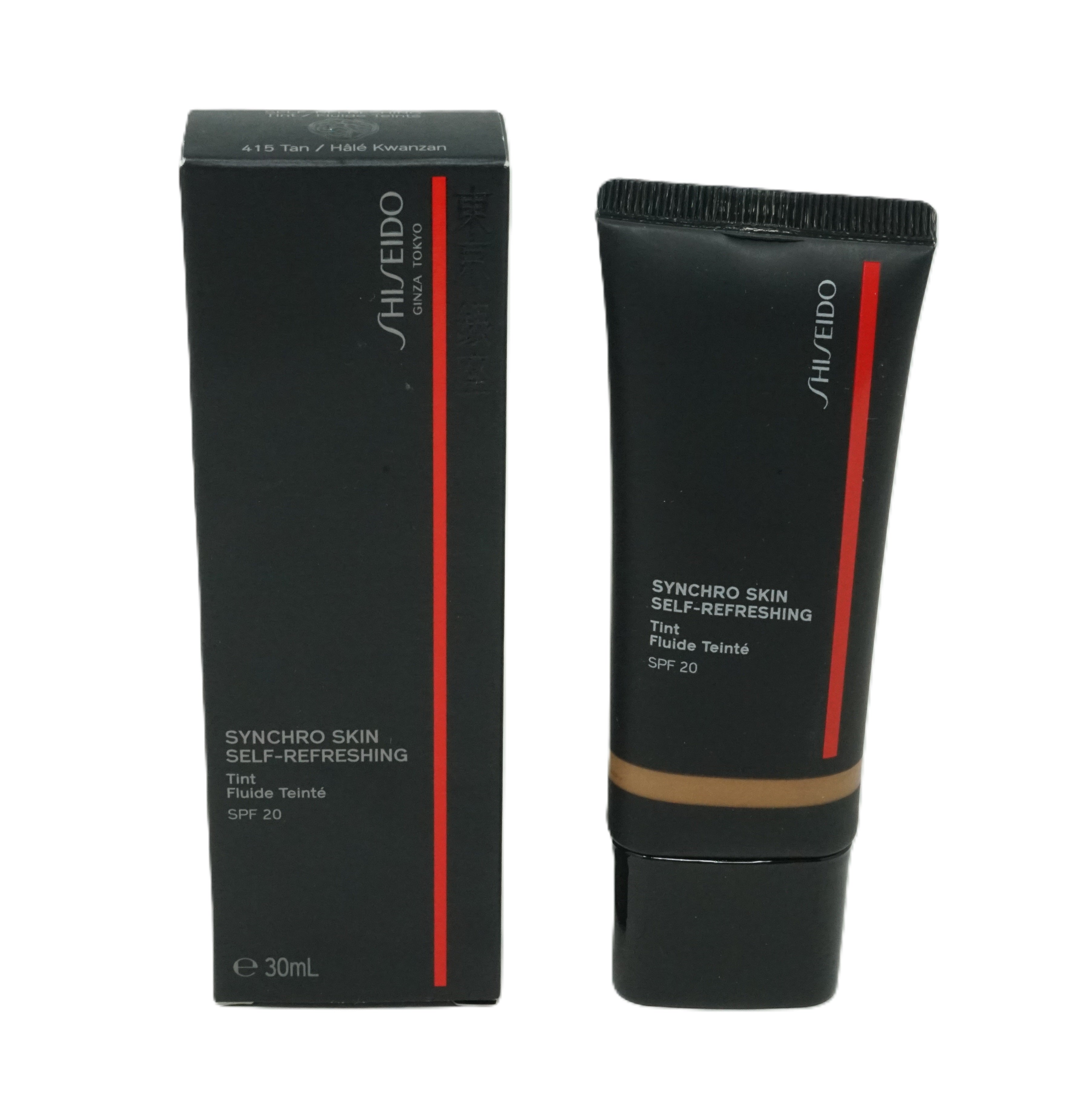 Shiseido Synchro Self-Refreshing Foundation 415 Tan Hale Kwanzan 30ml
