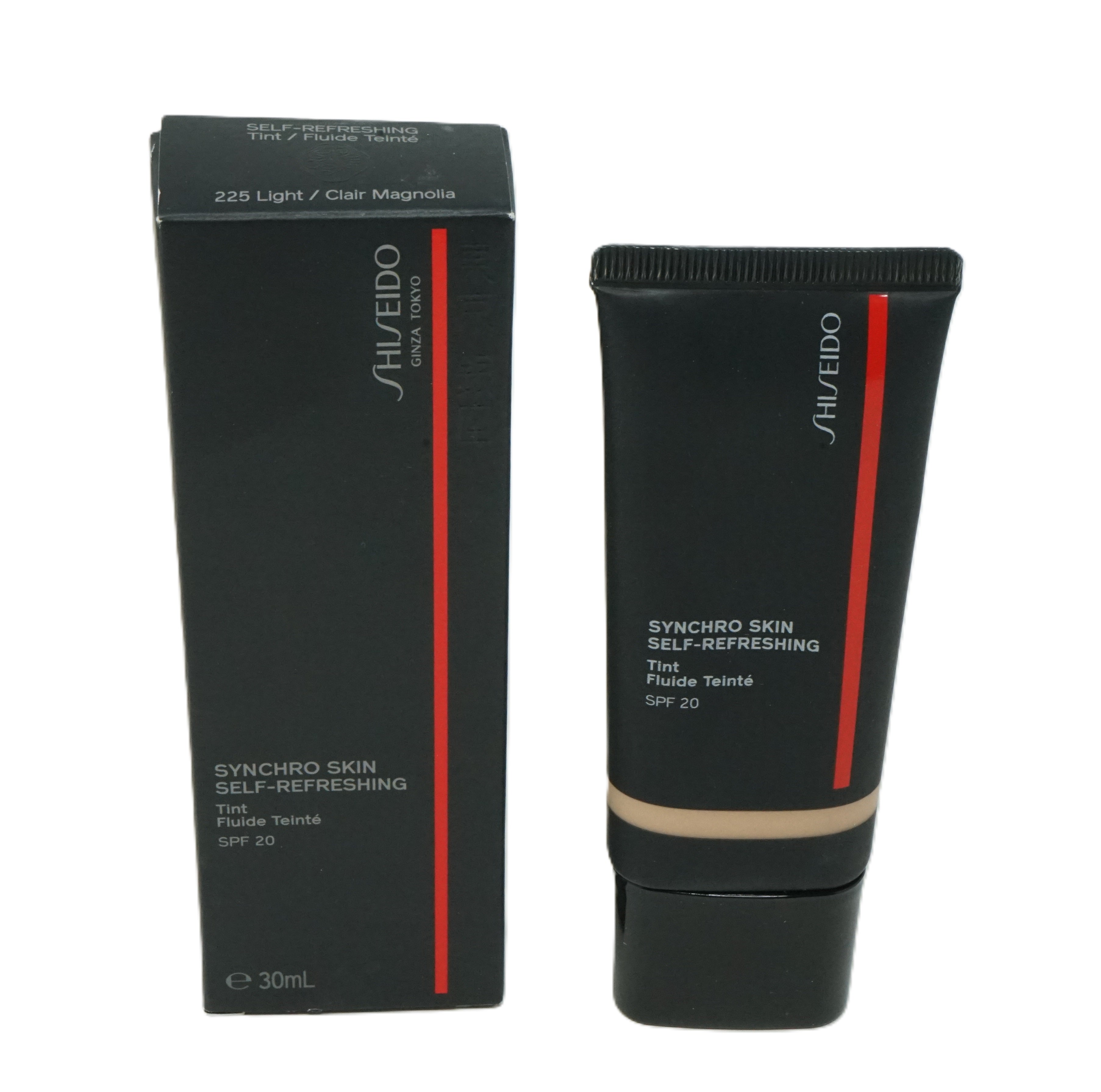 Shiseido Synchro Self-Refreshing Foundation 225 Light Clair Magnolia
