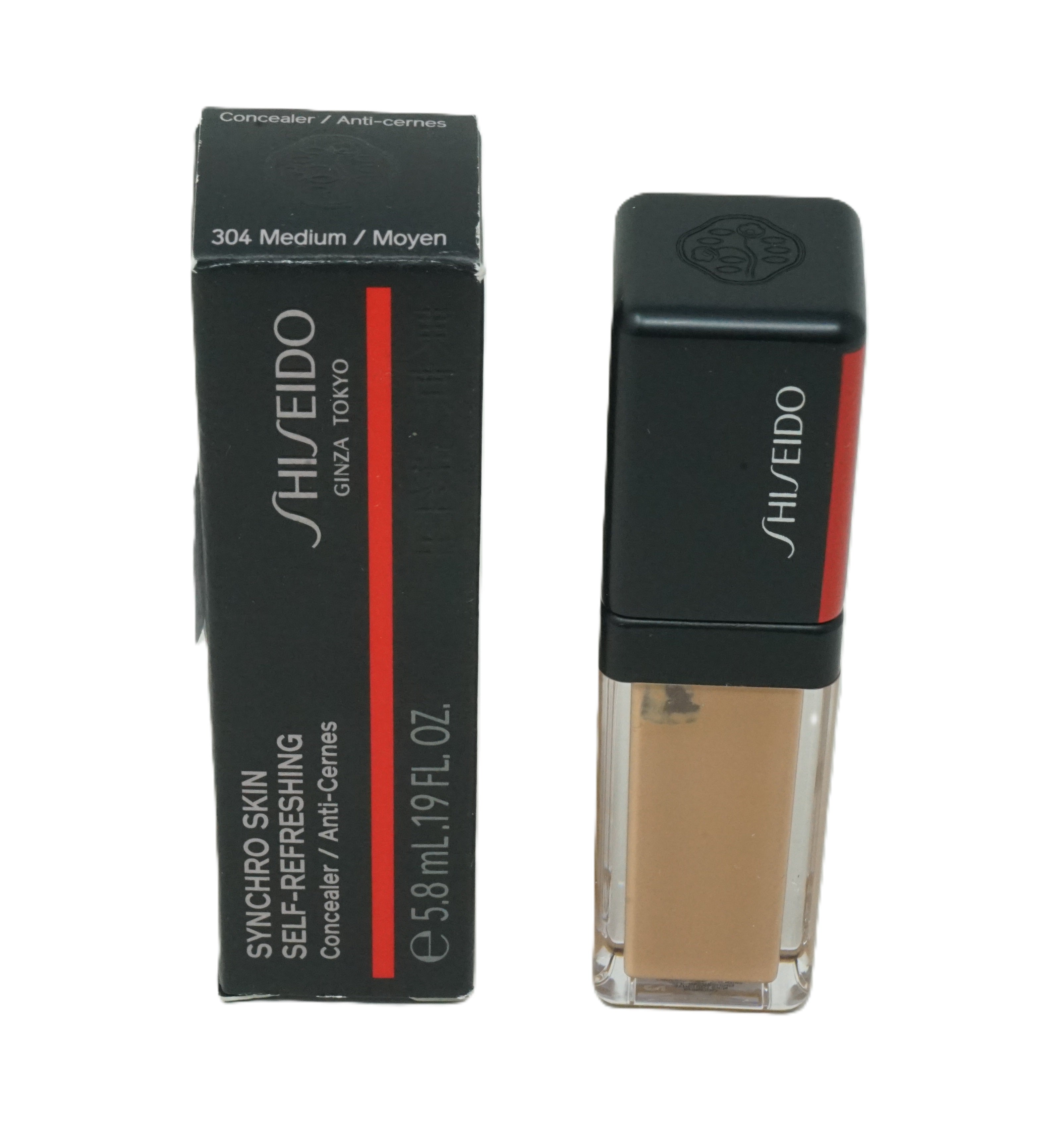 Shiseido Synchro Self-Refreshing Concealer Nr.304 Medium Moyen 5,8ml