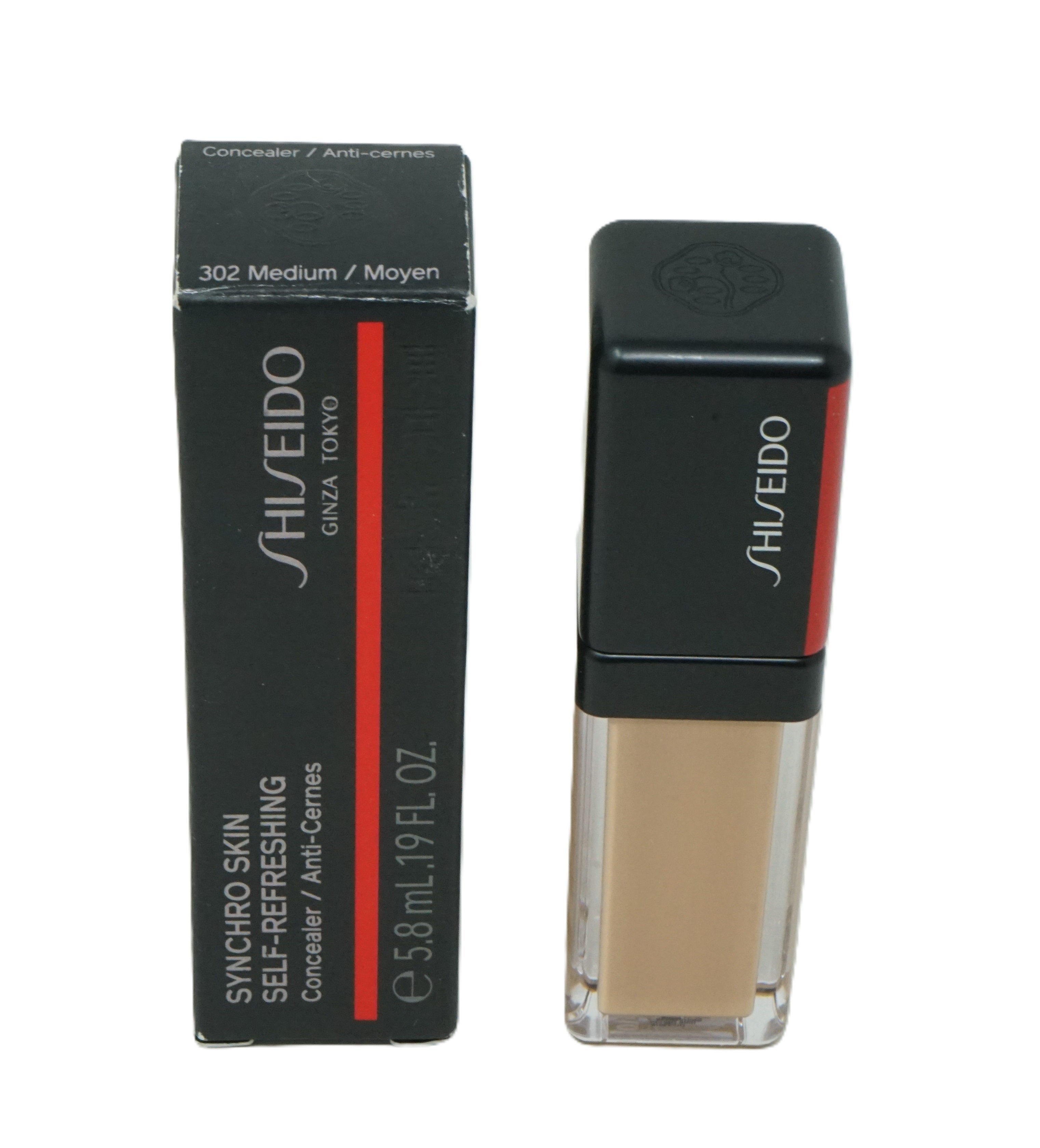 Shiseido Synchro Self-Refreshing Concealer Nr.302 Medium Moyen 5,8ml