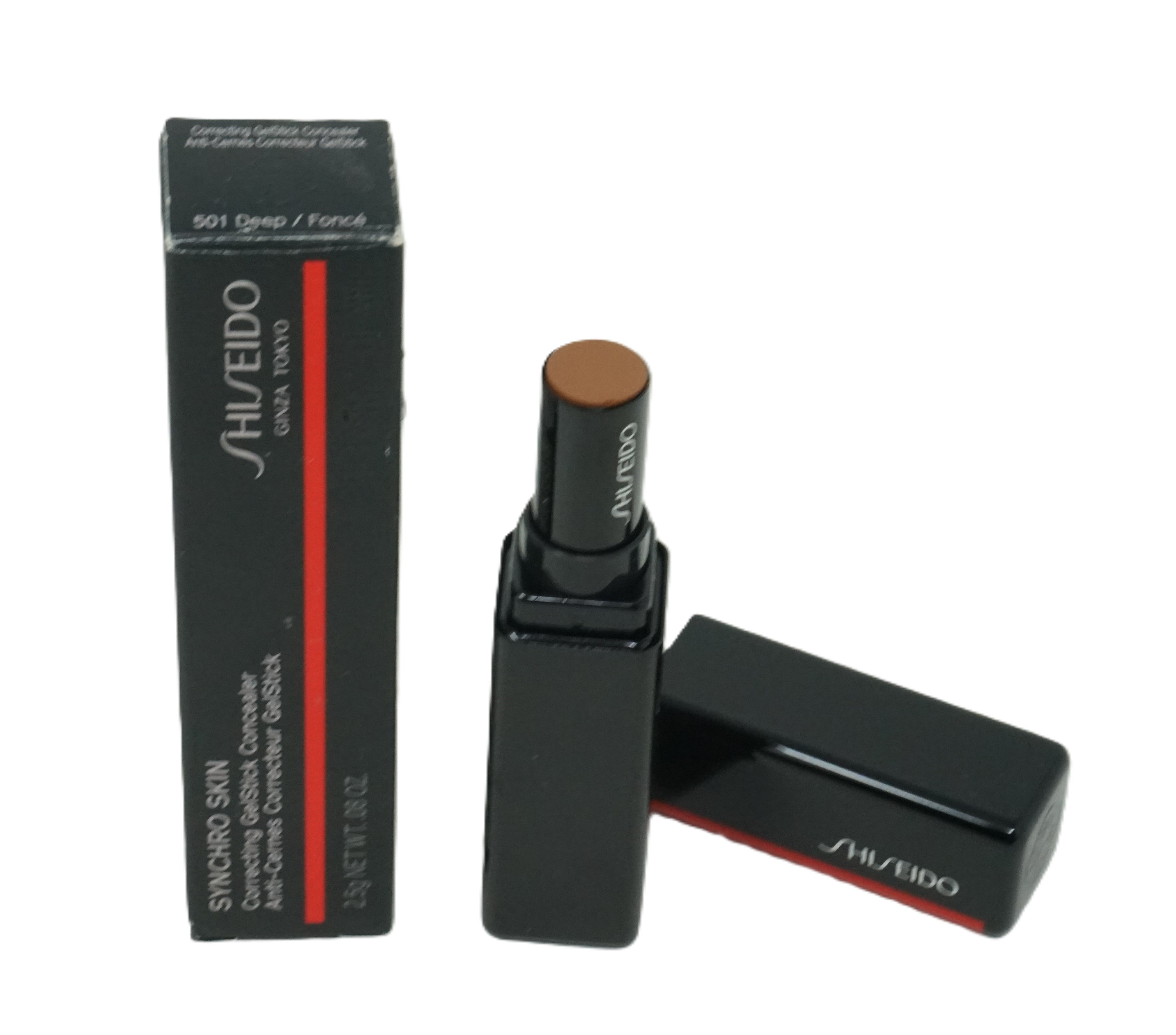Shiseido Synchro Correcting Gel Stick Concealer 501 Deep Fonce 2,5g