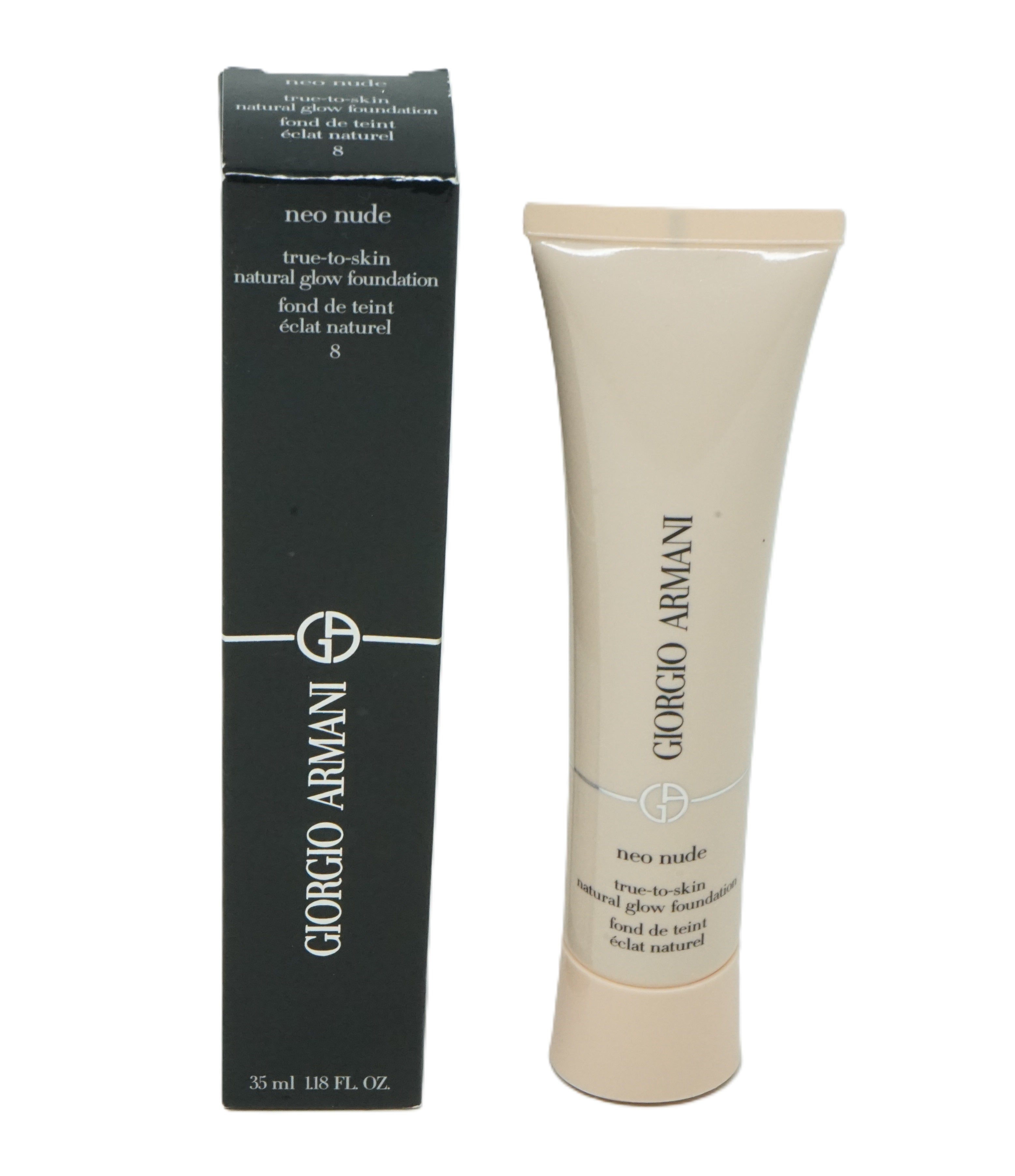Giorgio Armani Natural Glow Foundation 8 Neo Nude 35ml