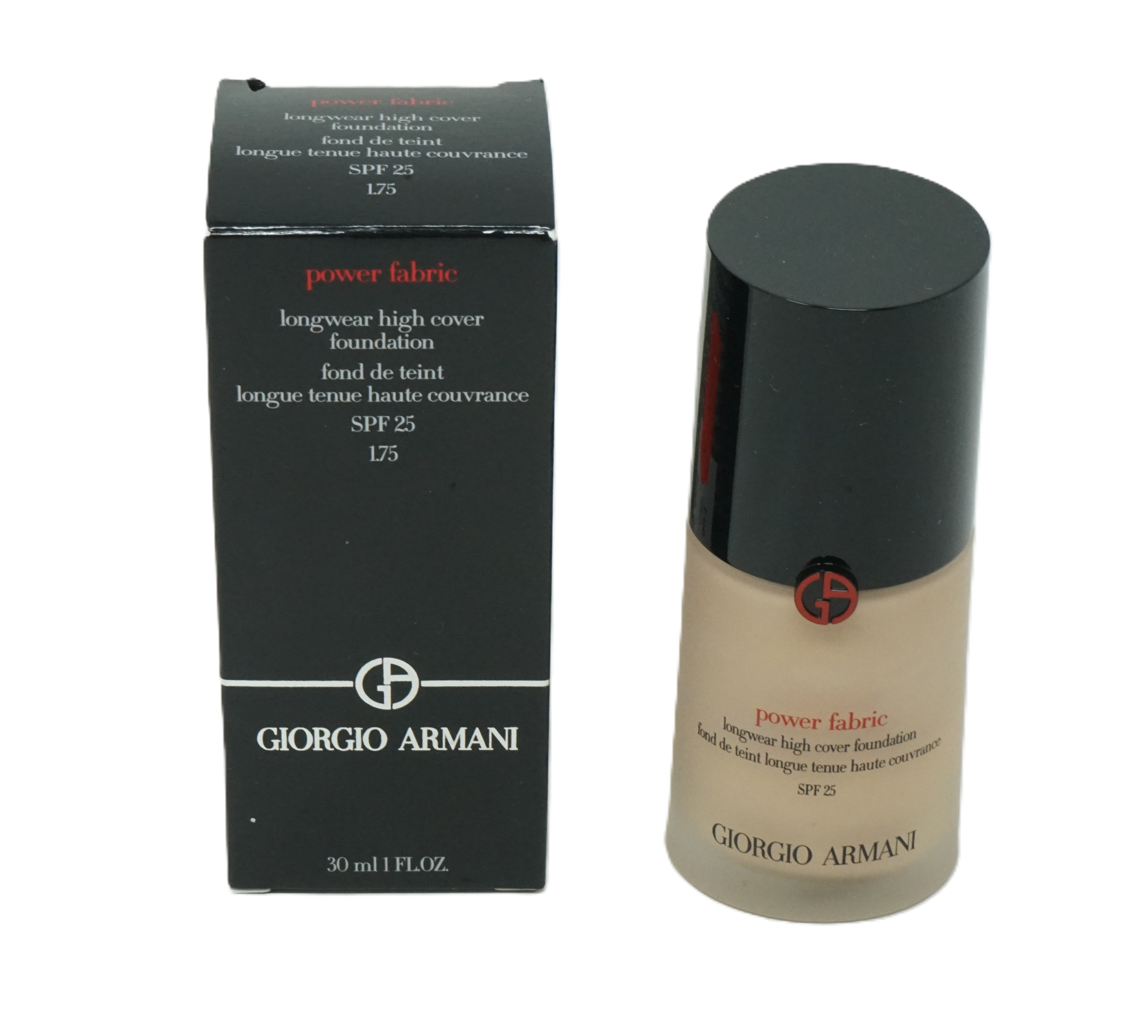 Giorgio Armani power fabric longwear high cover 1.75 Foundation 30ml