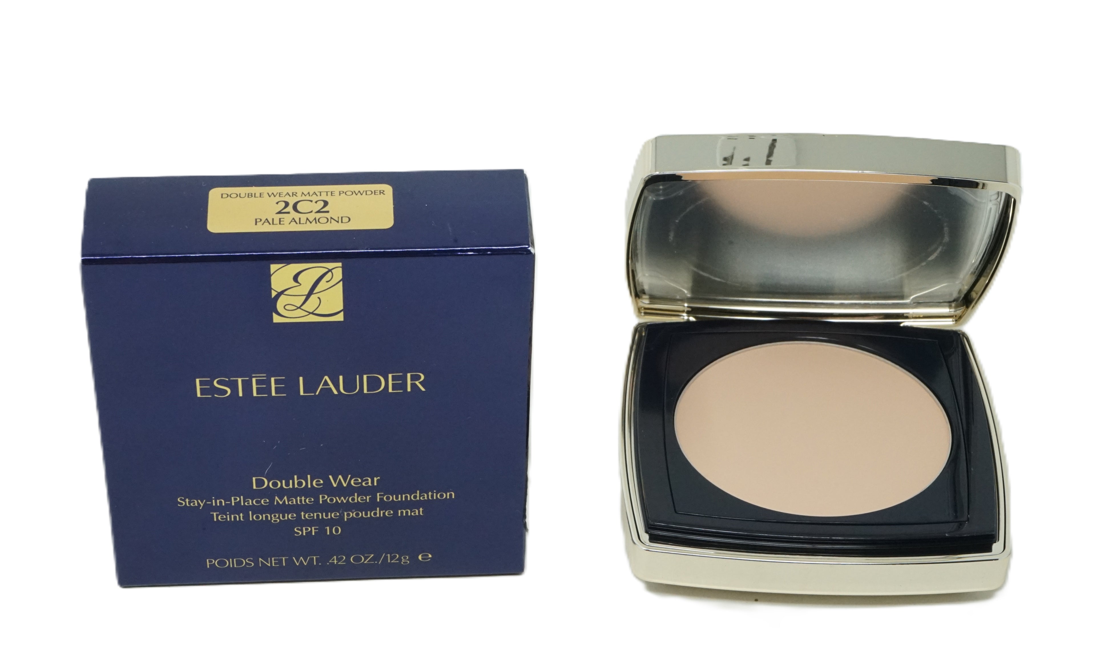 Estée Lauder Double Wear Powder Foundation 2C2 Pale Almond 12g
