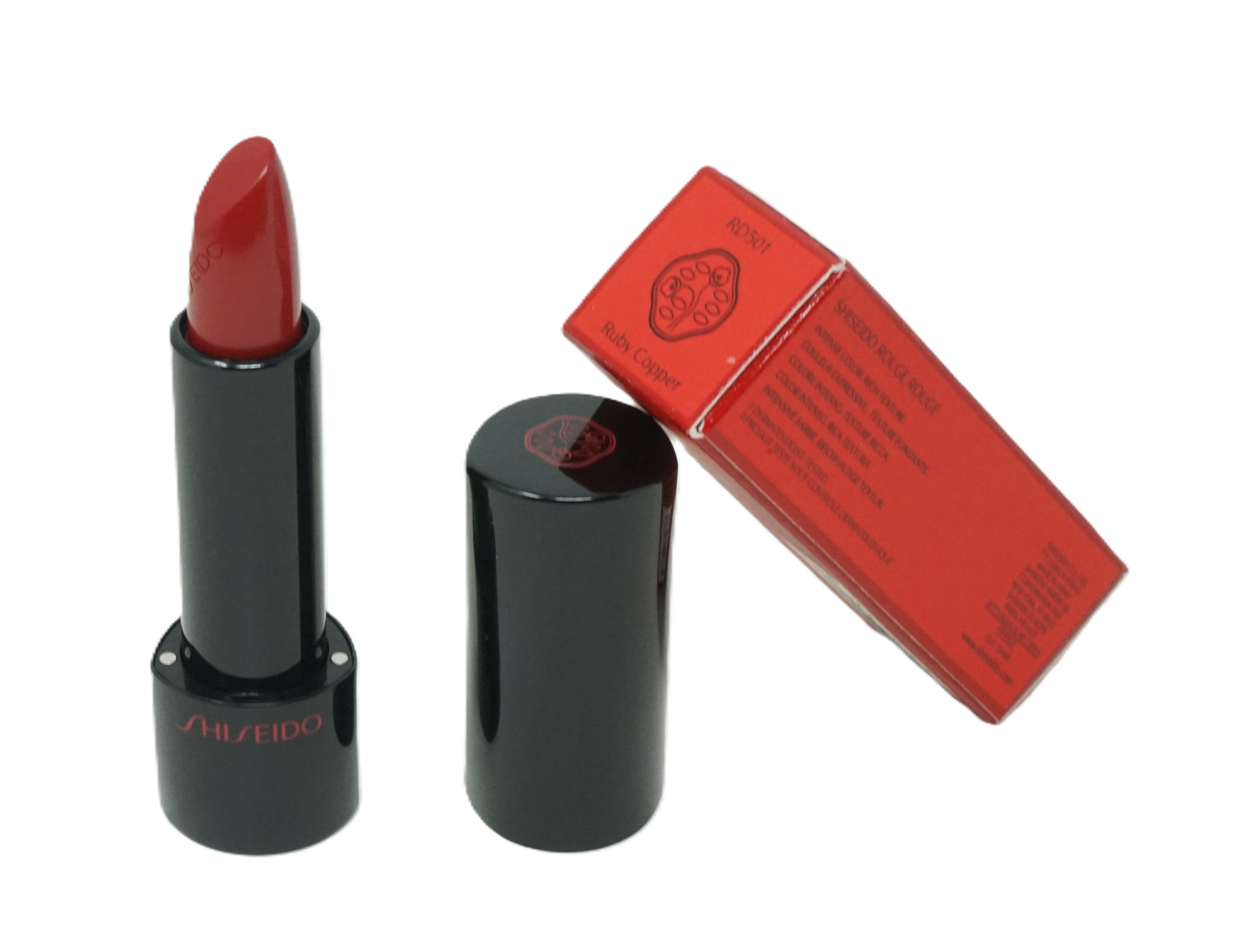Shiseido Ginza Rouge Rouge Lippenstift RD 501 Ruby Copper 4g