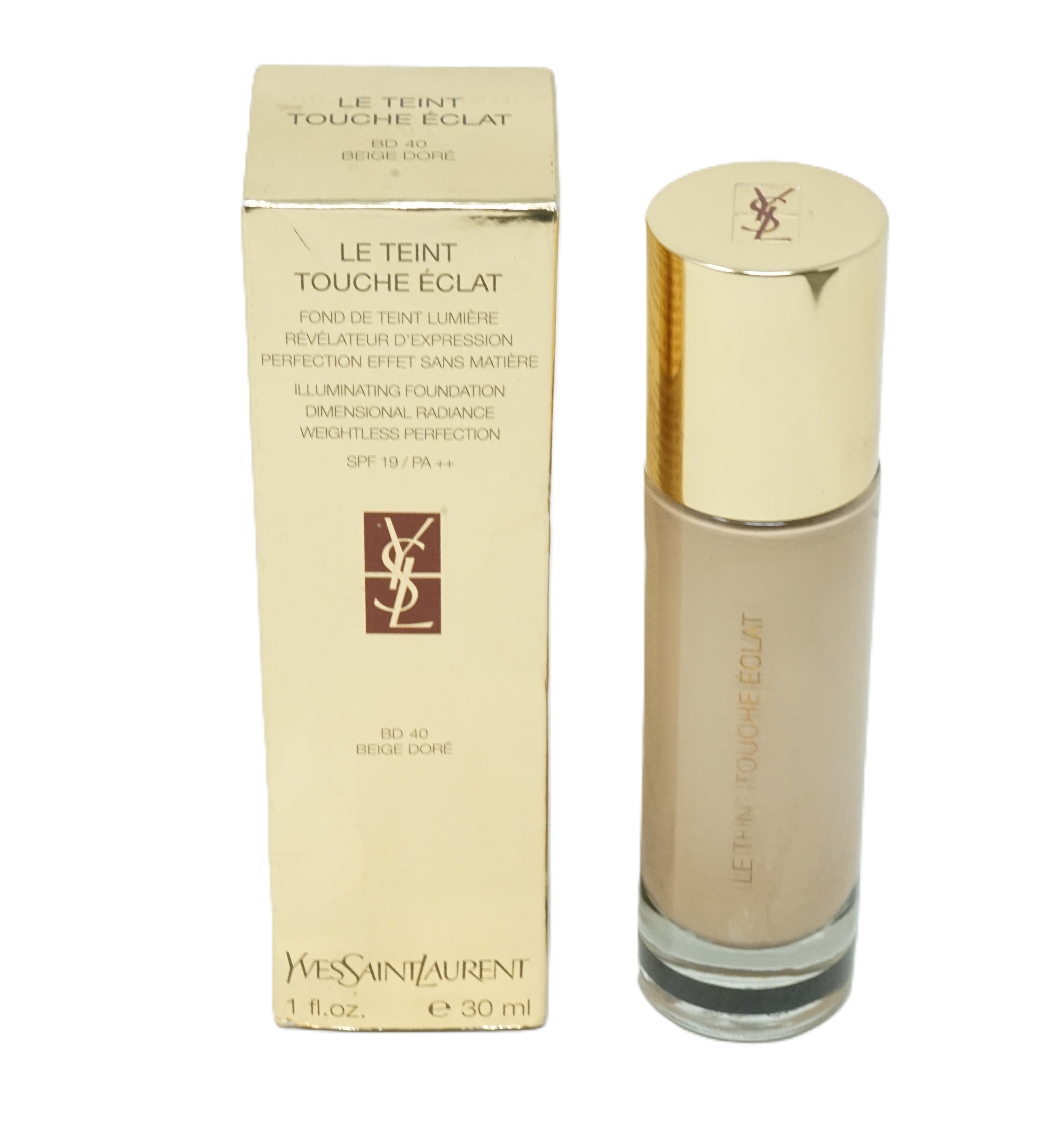 Yves Saint Laurent Touche Eclat Teint Foundation BD 40 Beige Dore 30ml