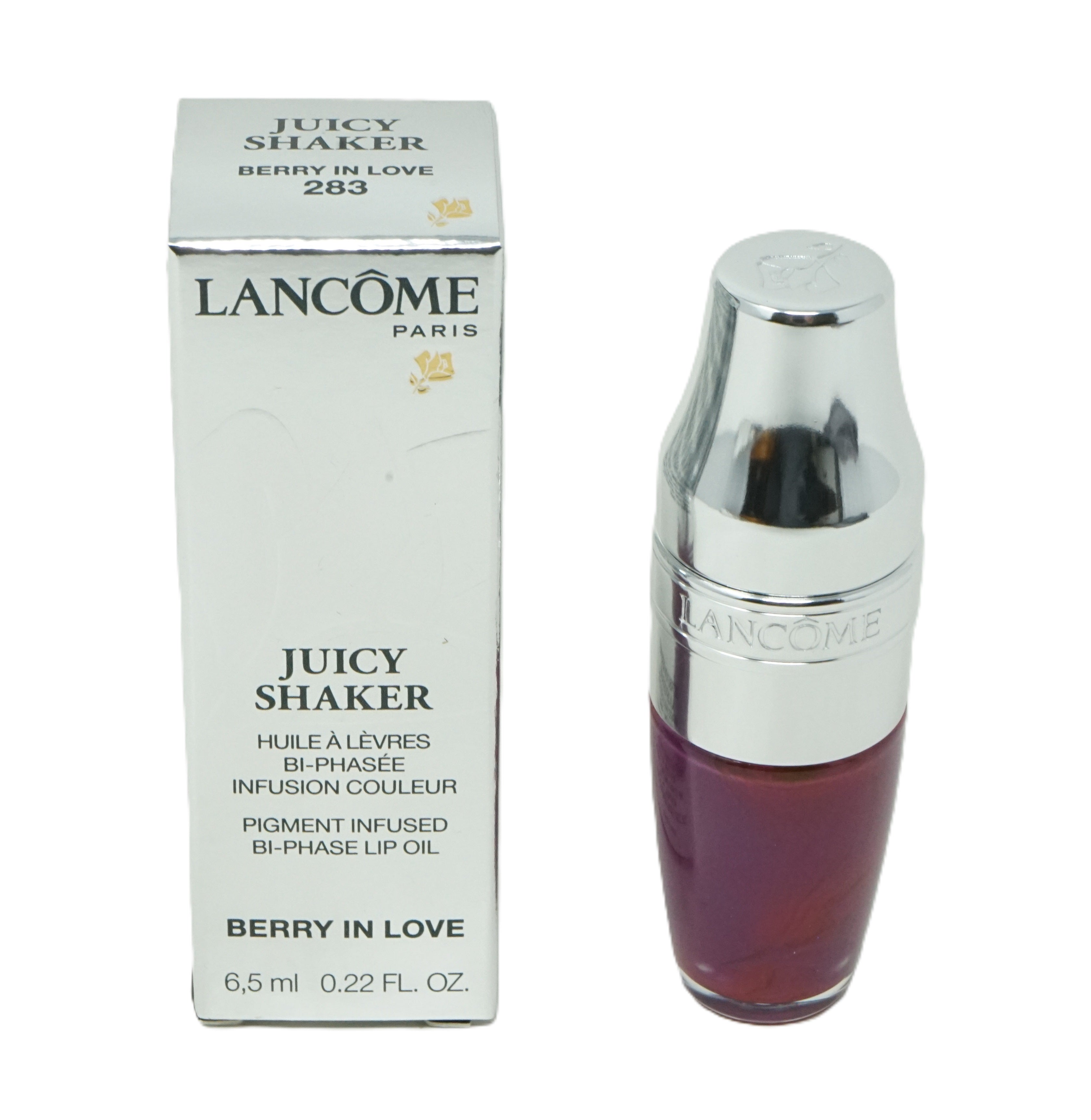 Lancome Juicy Shaker Lipgloss Lip Oil 283 Berry In Love 6,5ml