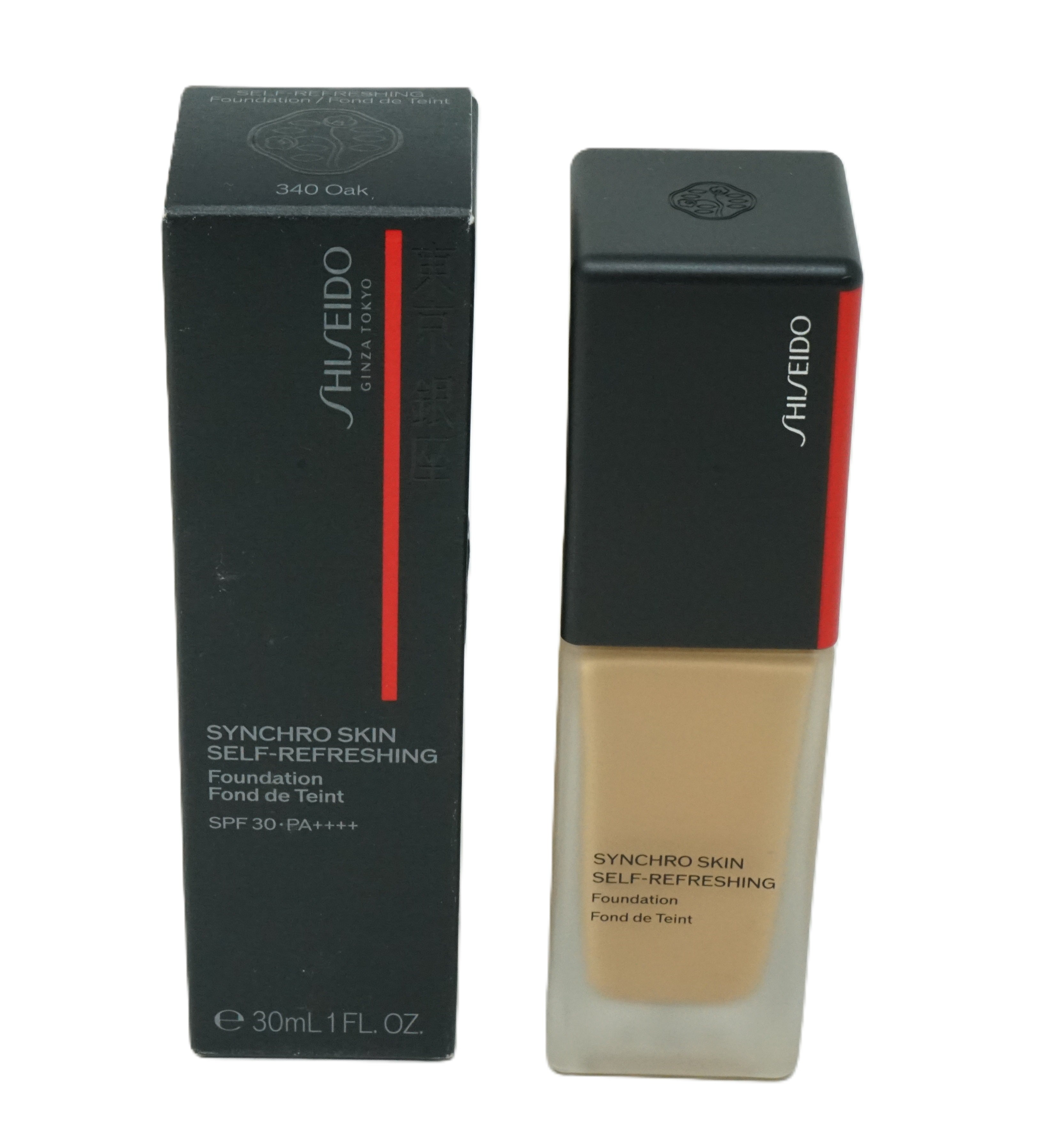 Shiseido Synchro Self-Refreshing Foundation 340 Oak 30ml