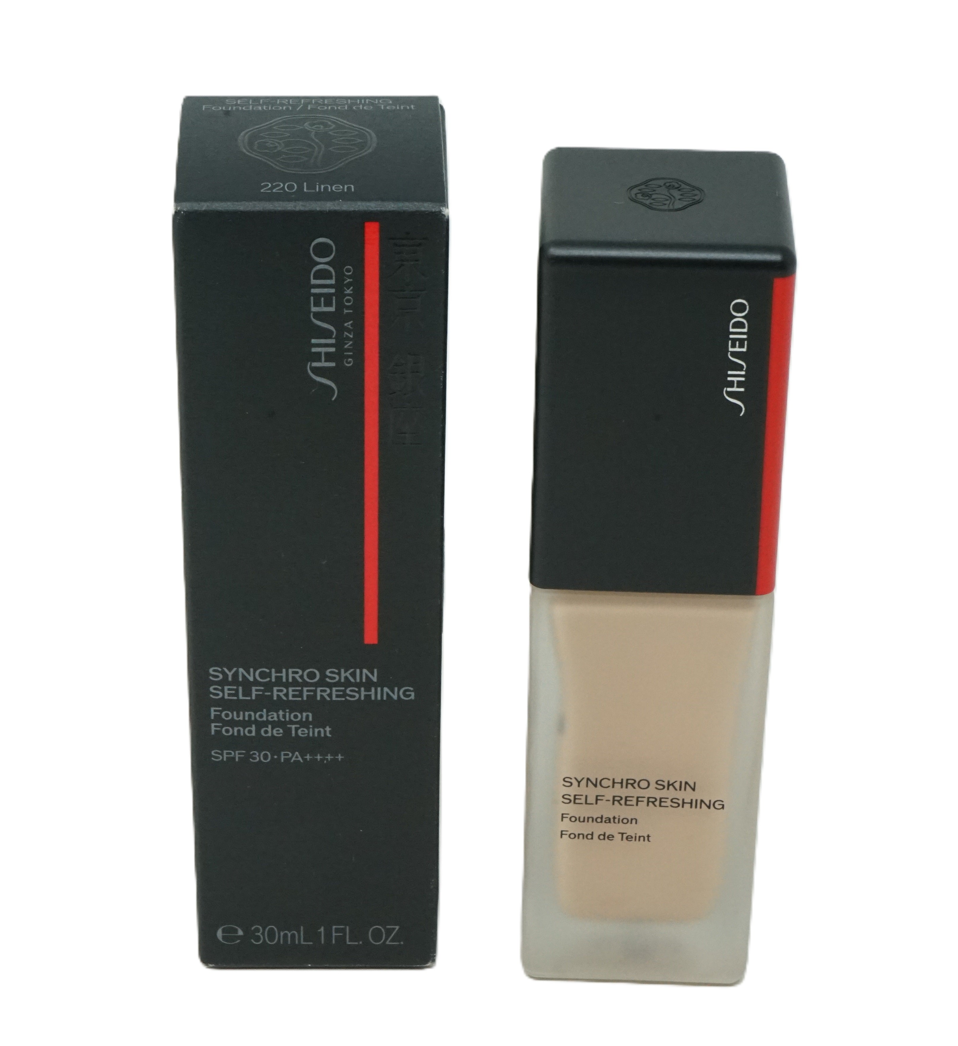 Shiseido Synchro Self-Refreshing Foundation 220 Linen 30ml