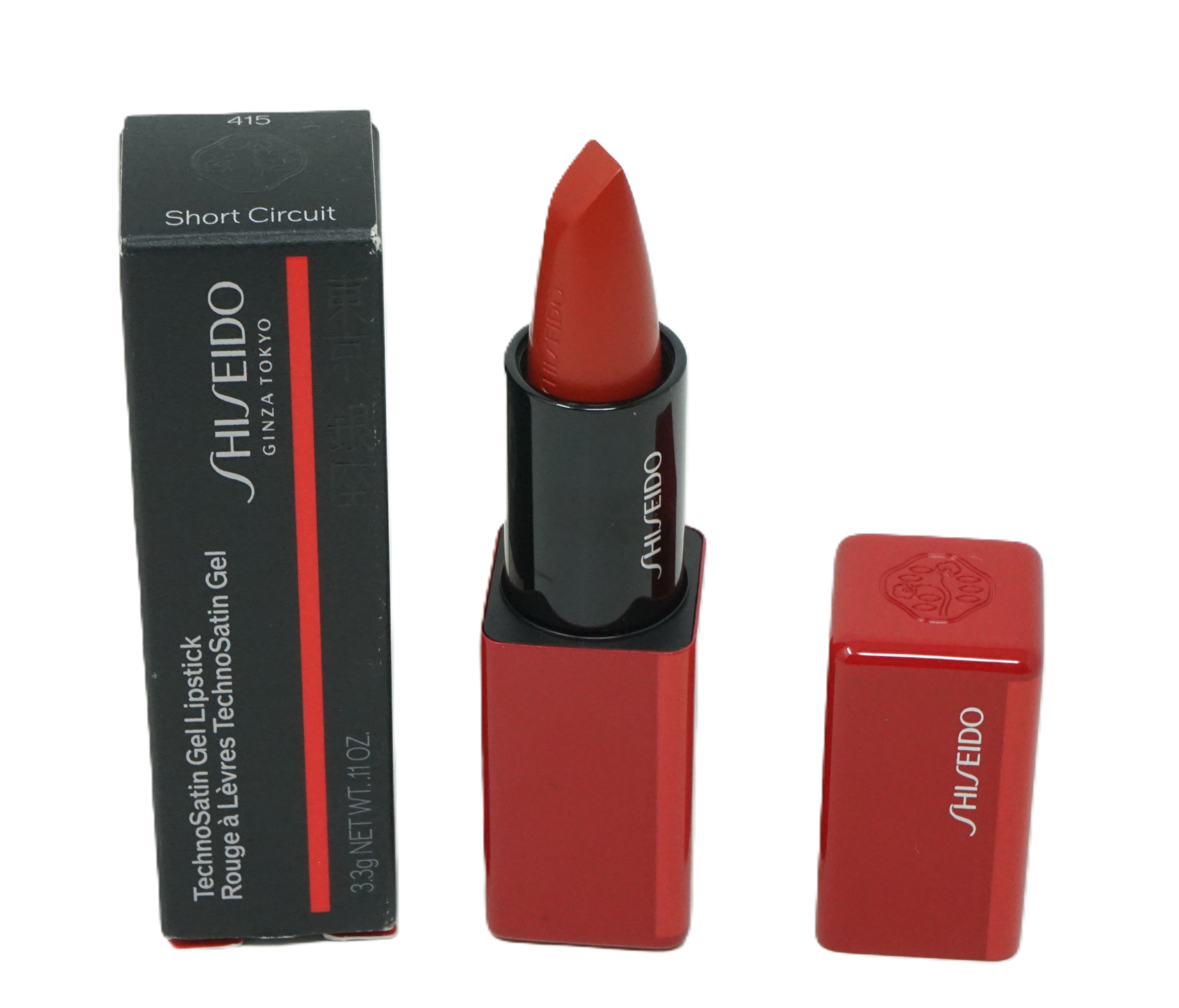 Shiseido TechnoSatin Gel Lipstick 415 Short Circuit 3,3g