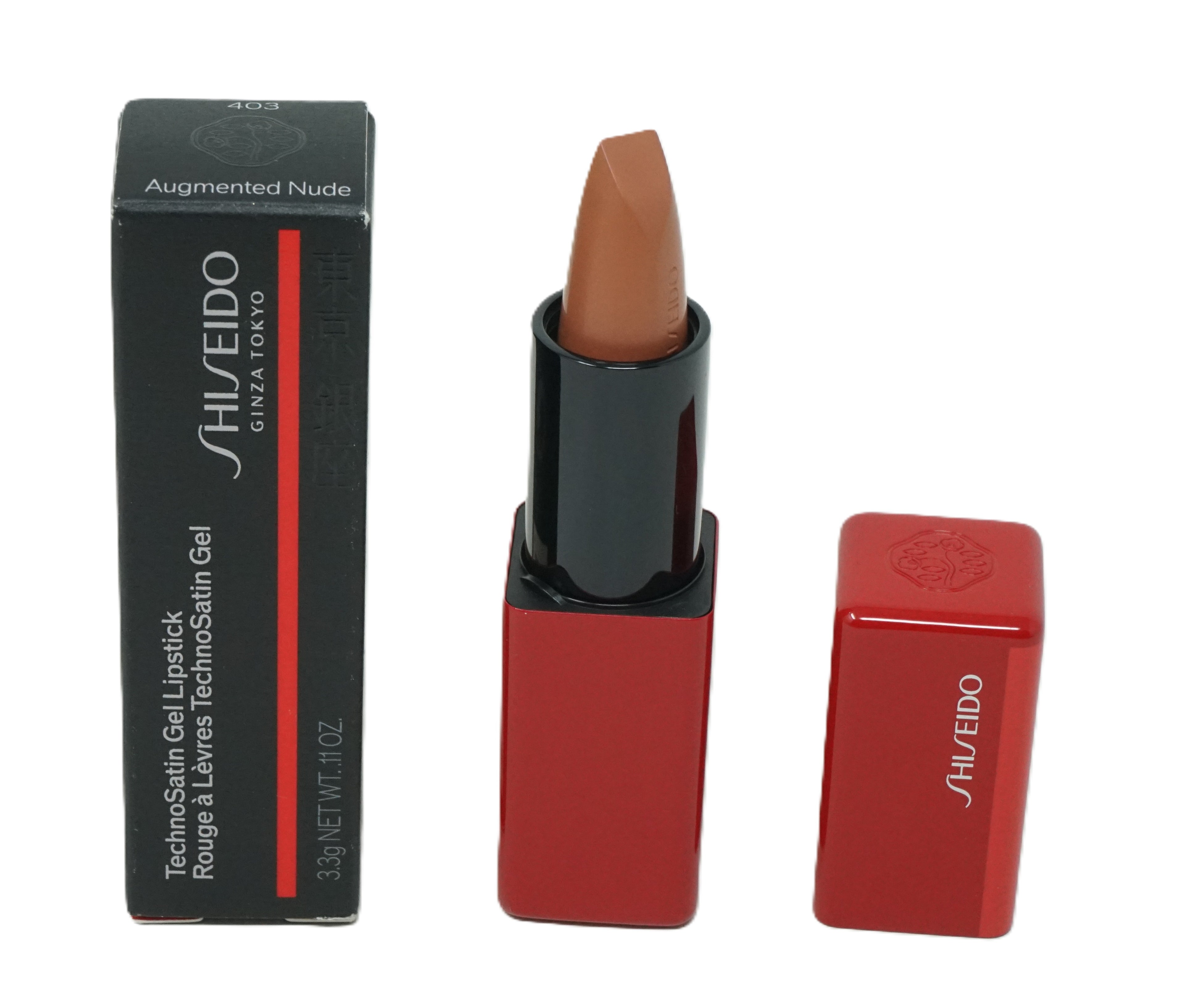 Shiseido TechnoSatin Gel Lipstick 403 Agumented Nude 3,3g