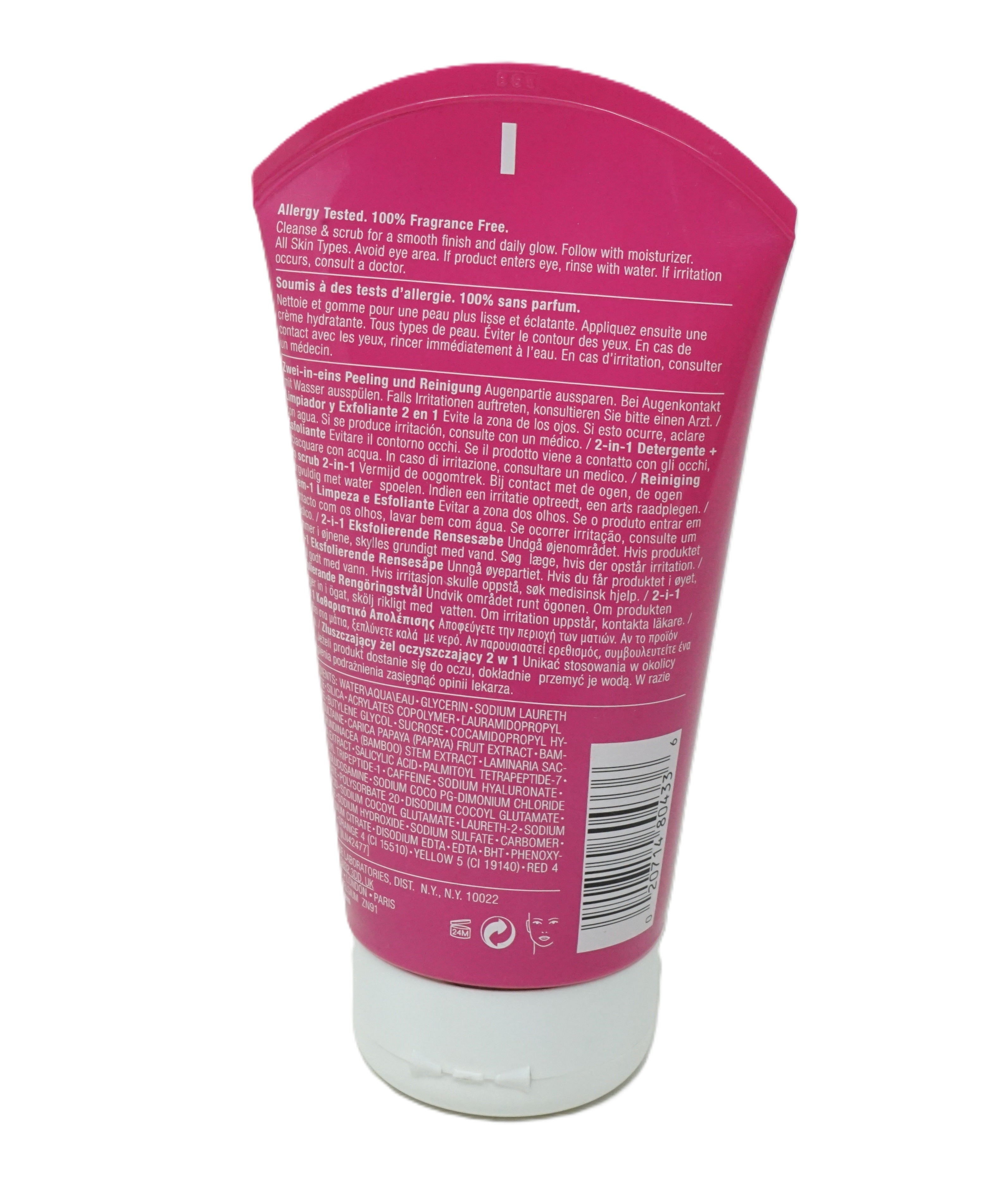 Clinique pep-start 2-in-1 exfoliating cleanser 125ml