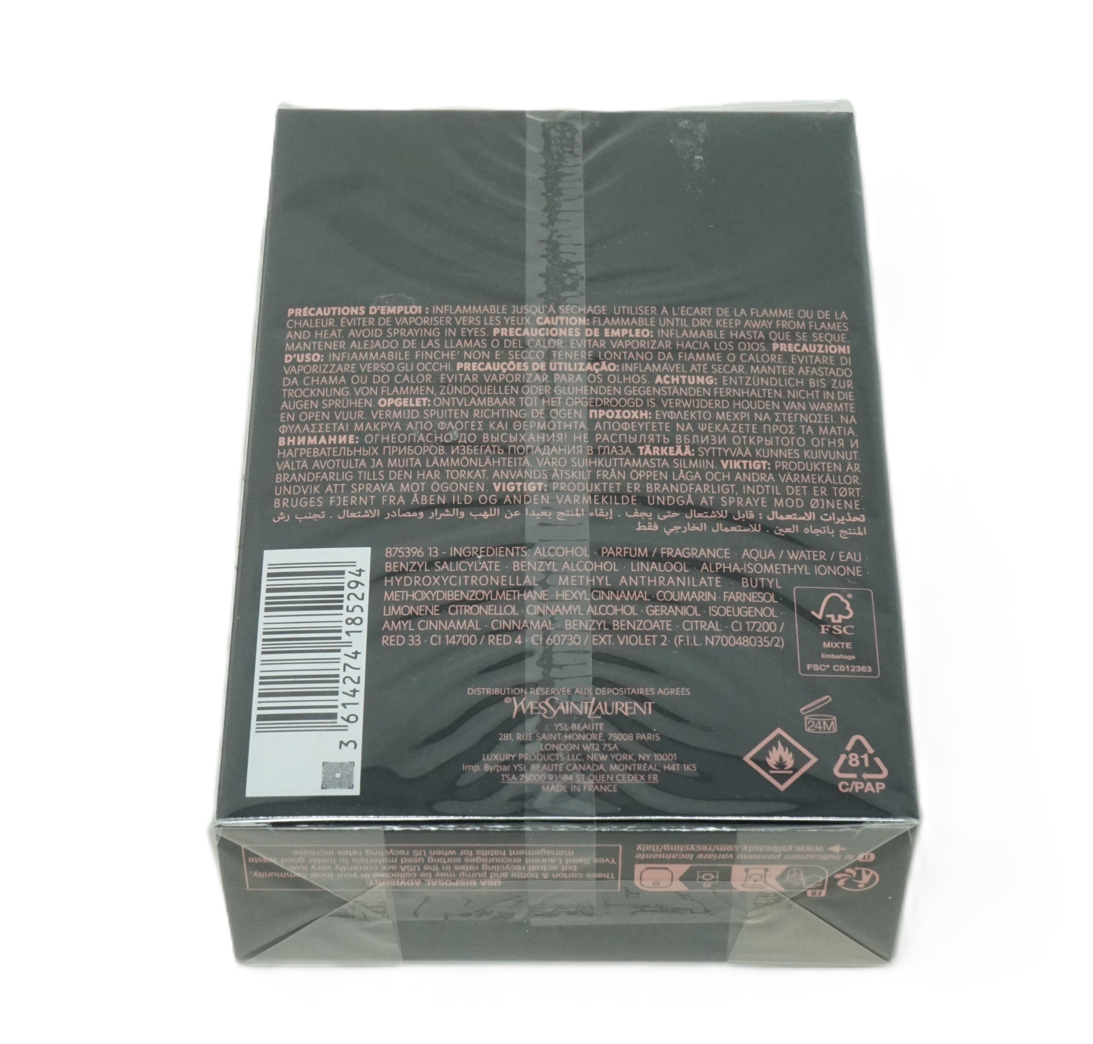 Yves Saint Laurent Black Opium Eau de Parfum Glitter 90 ml