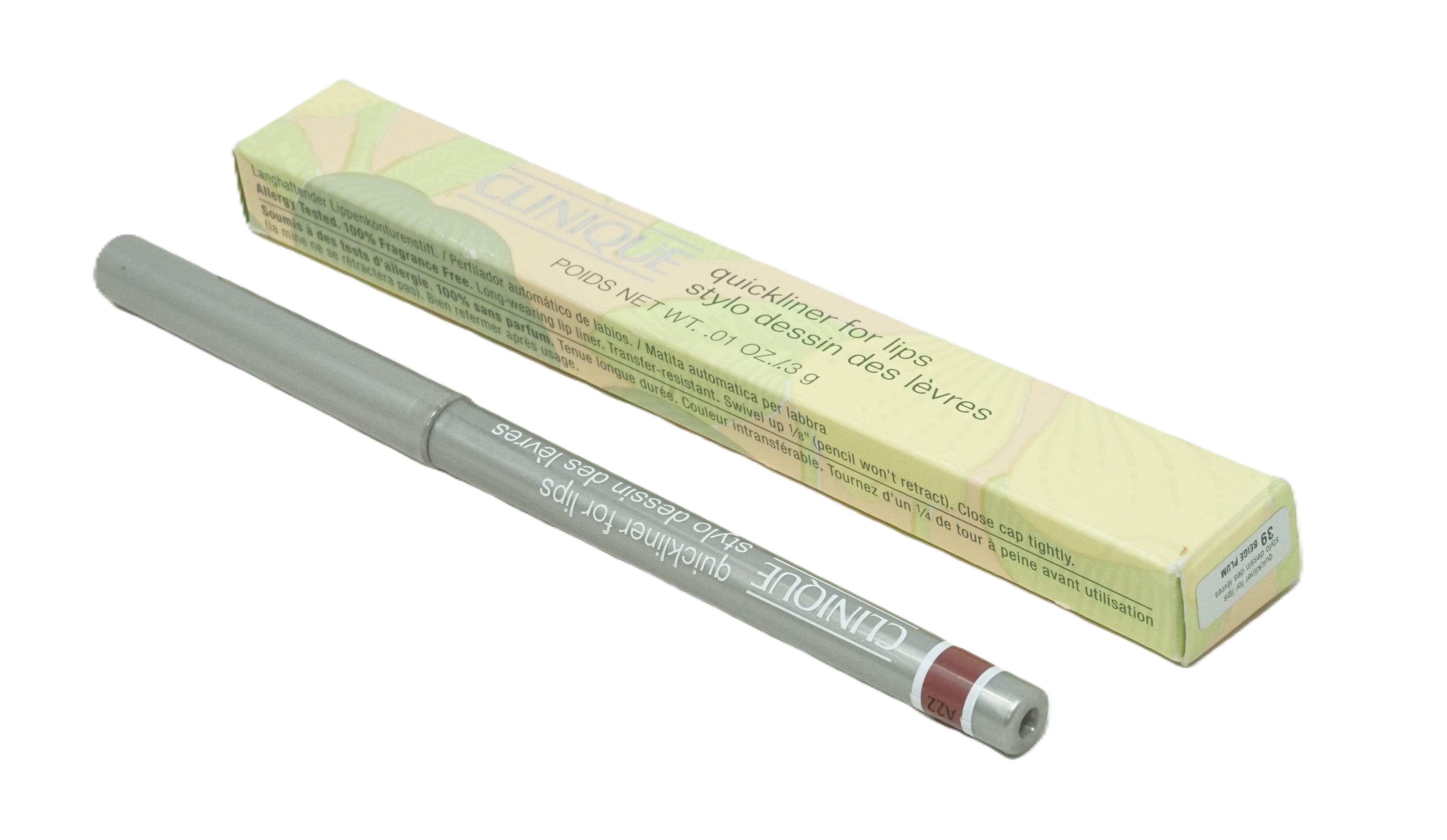 Clinique Quickliner For Lips Lipliner 39 Beige Plum 3g