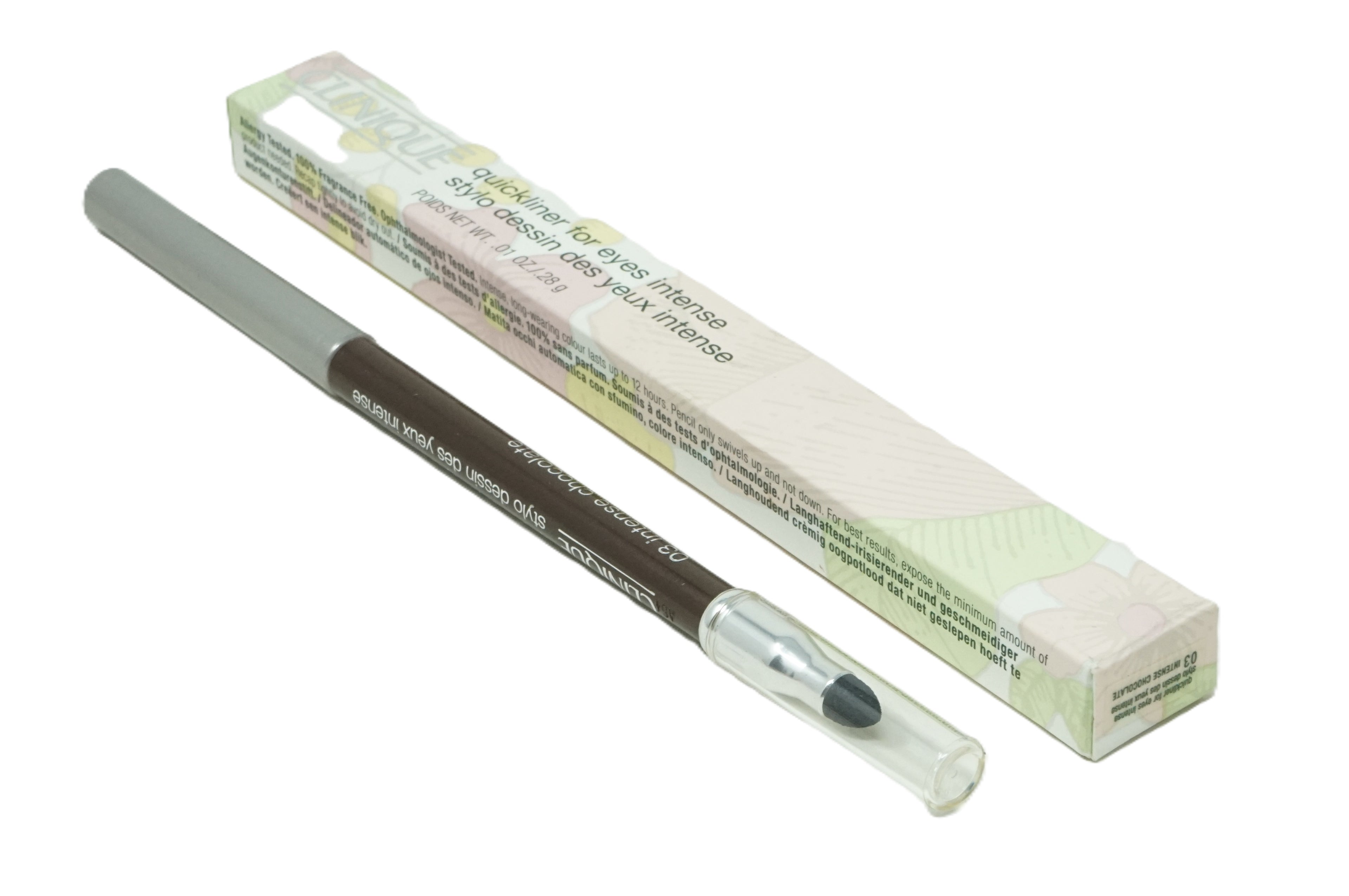 Clinique Quickliner For Eyes Intense Augenkorrekturen stift 03 Intense Chocolate