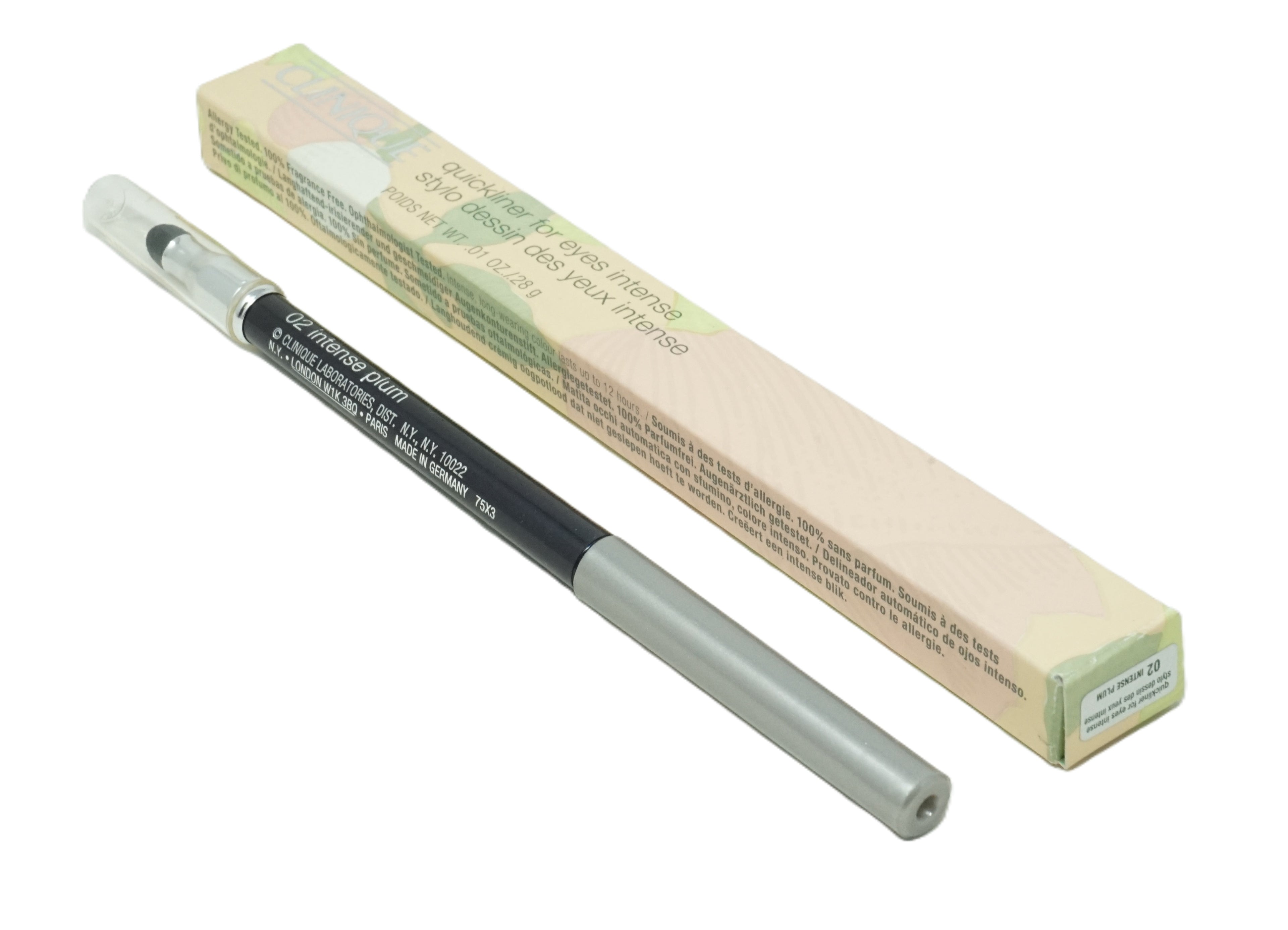 Clinique Quickliner For Eyes Intense Augenkorrekturen stift 02 Intense Plum