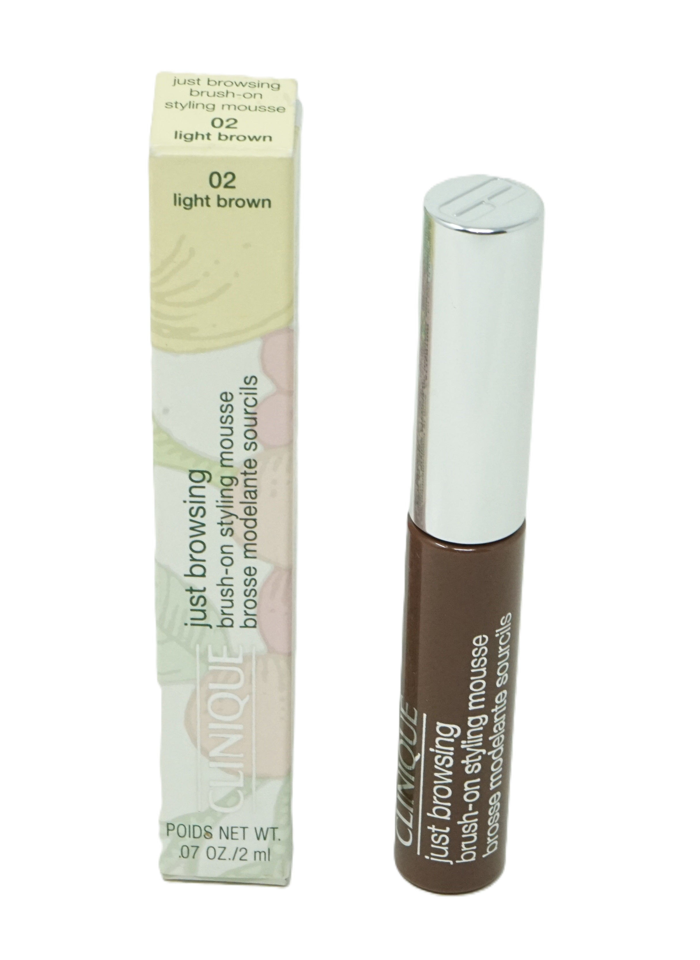 Clinique Just Browsing Brush on Styling 02 Light Brown 2ml