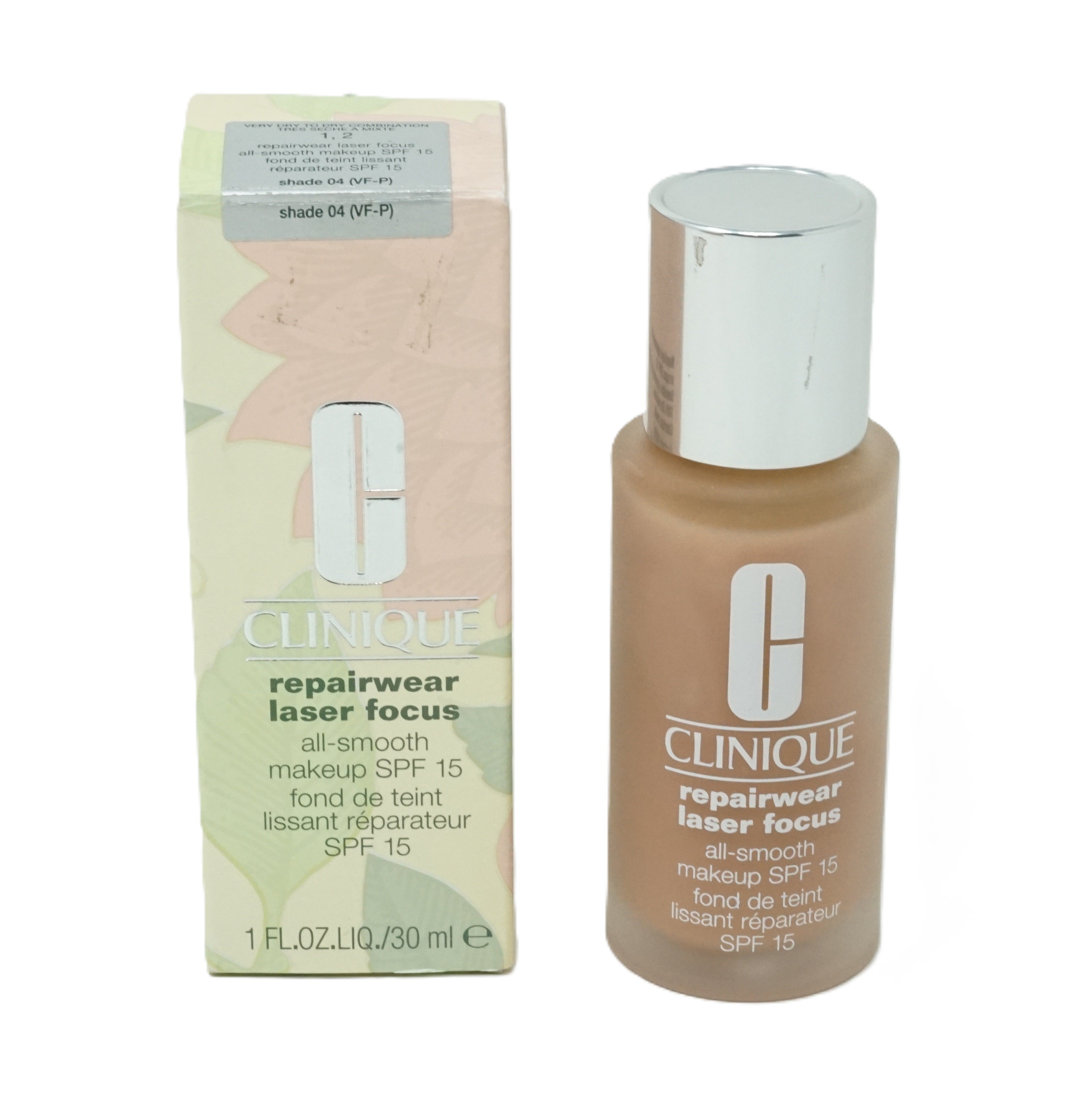 Clinique Repairwear Laser Focus Makeup Foundation 04 Shade 30ml