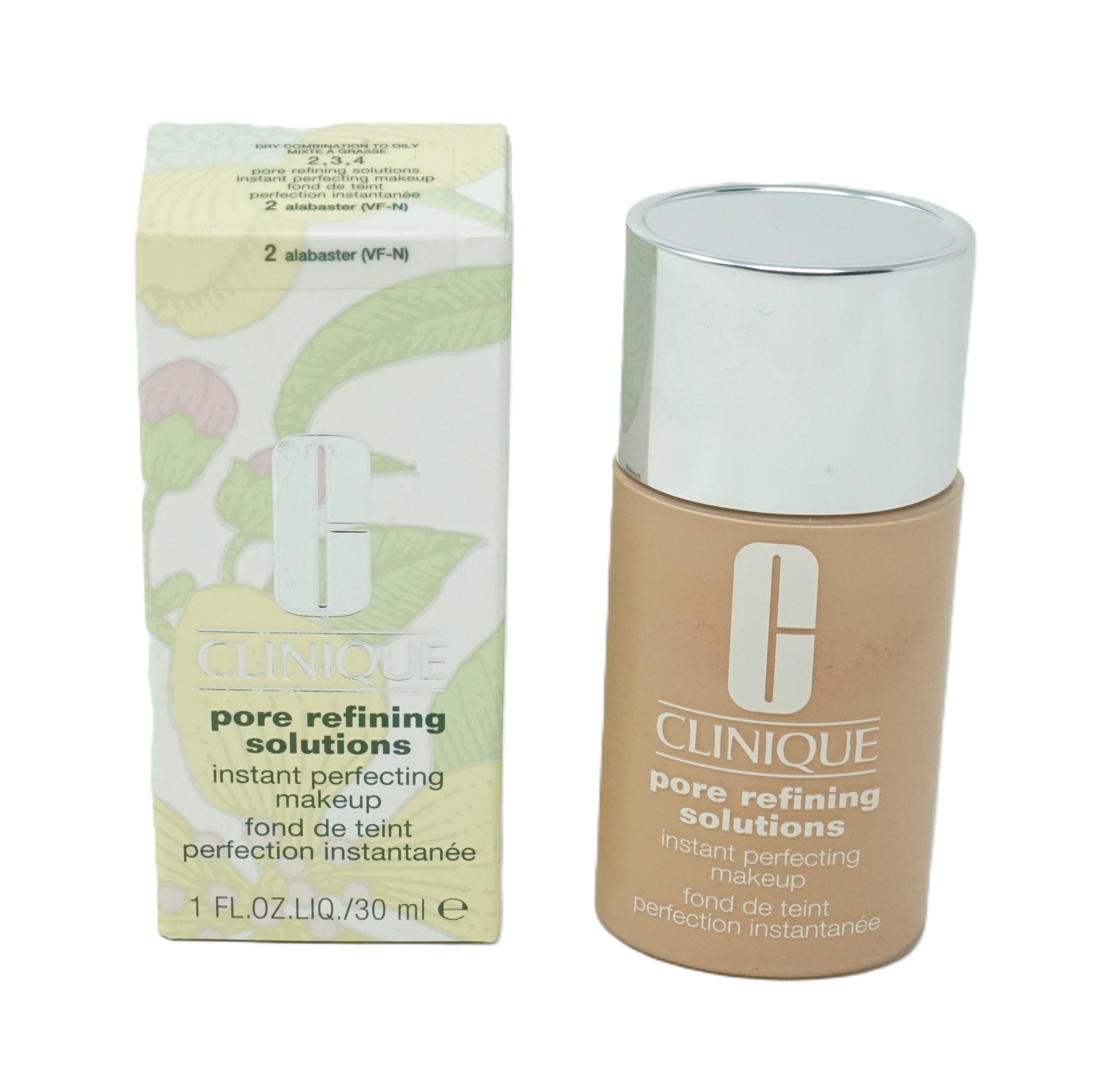 Clinique Pore Refining Solutions Makeup Foundation 2 Alabaster 30ml