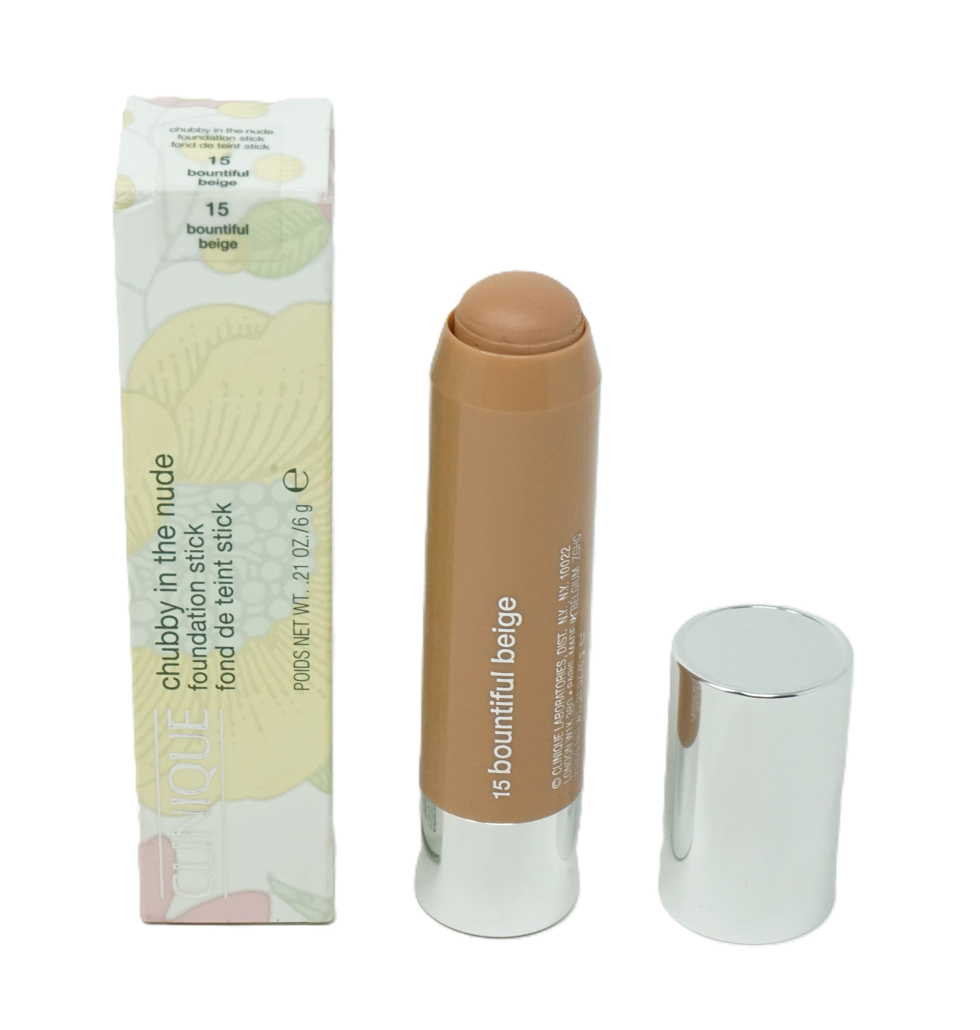Clinique Chubby in The Nude Foundation Stick 15 Bountiful Beige 6g