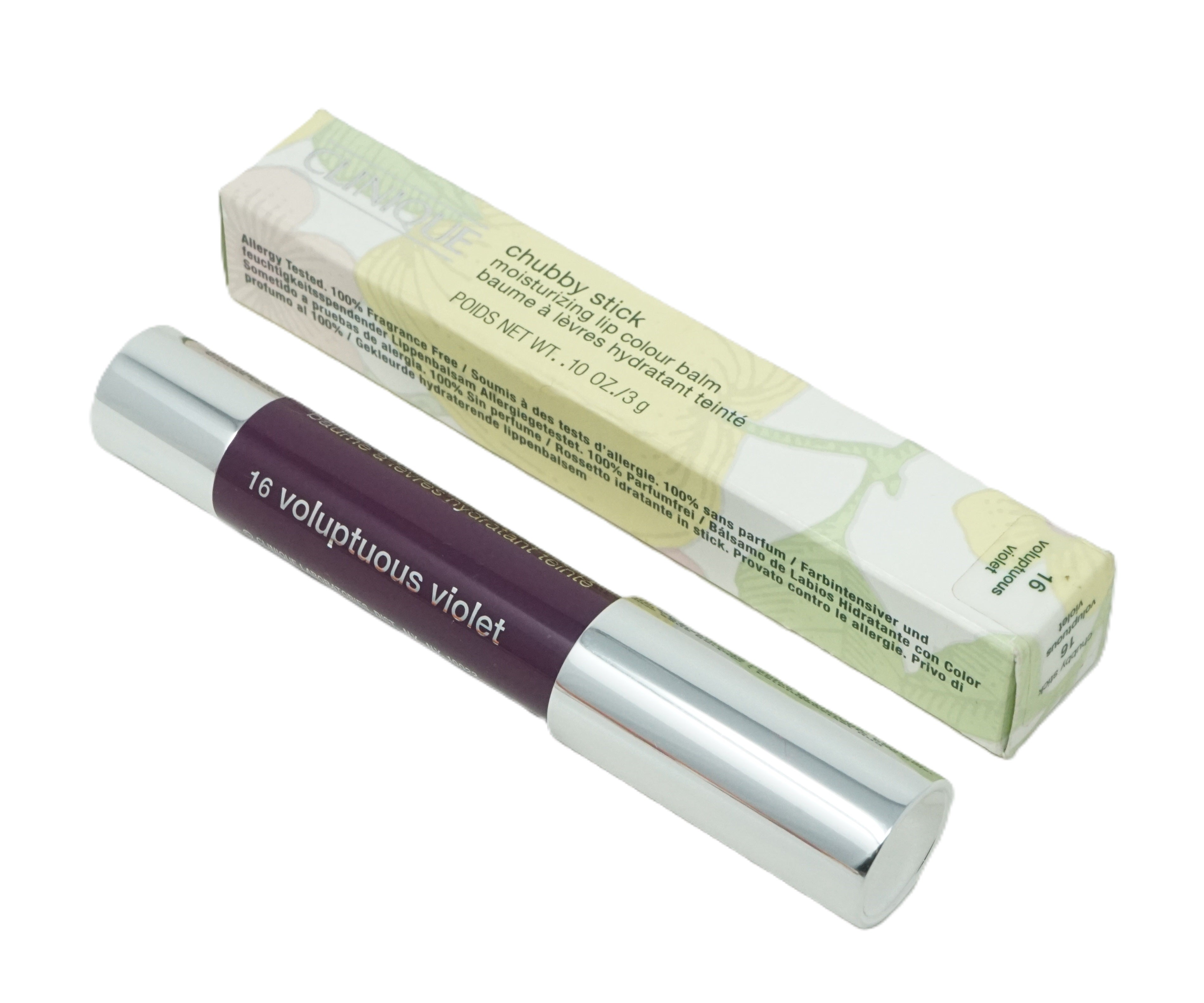 Clinique Chubby Shadow Lidschatten Stick 16 Voluptuous Violet 3g