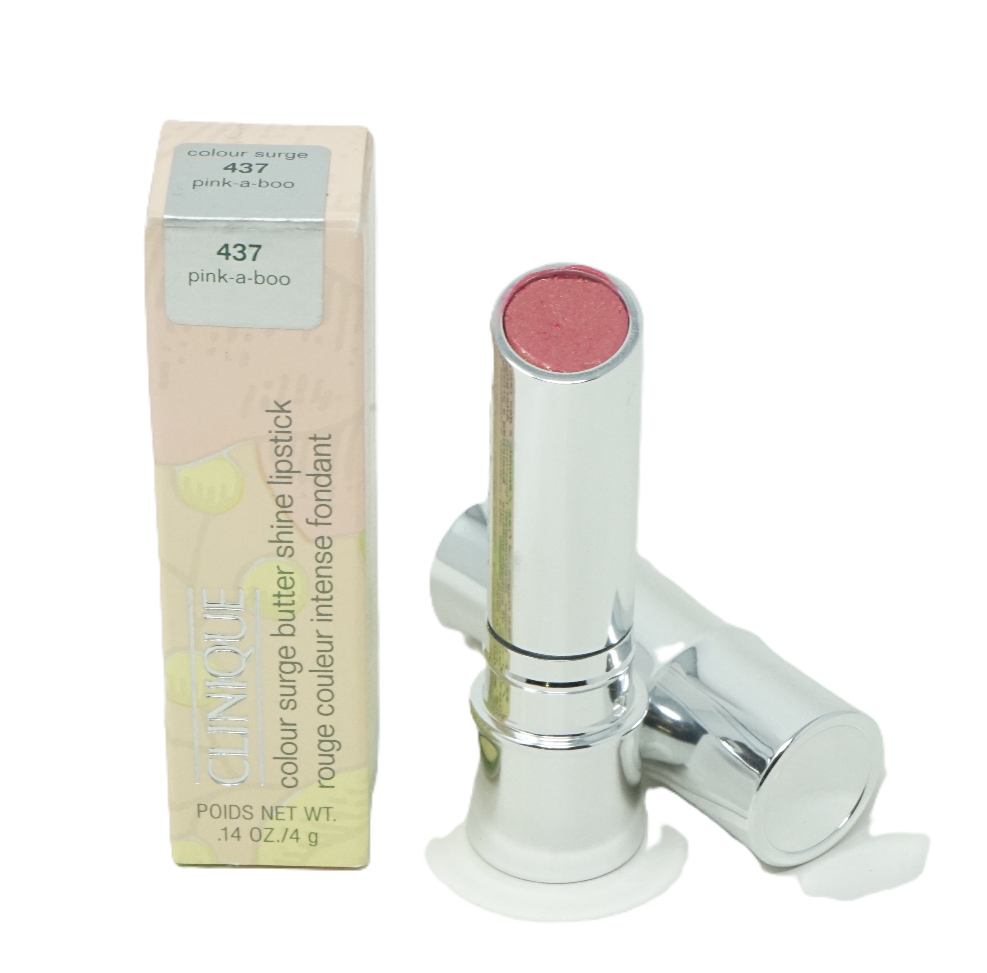 Clinique Colour Surge Butter Shine Lippenstift 437 Pink a Boo  4g