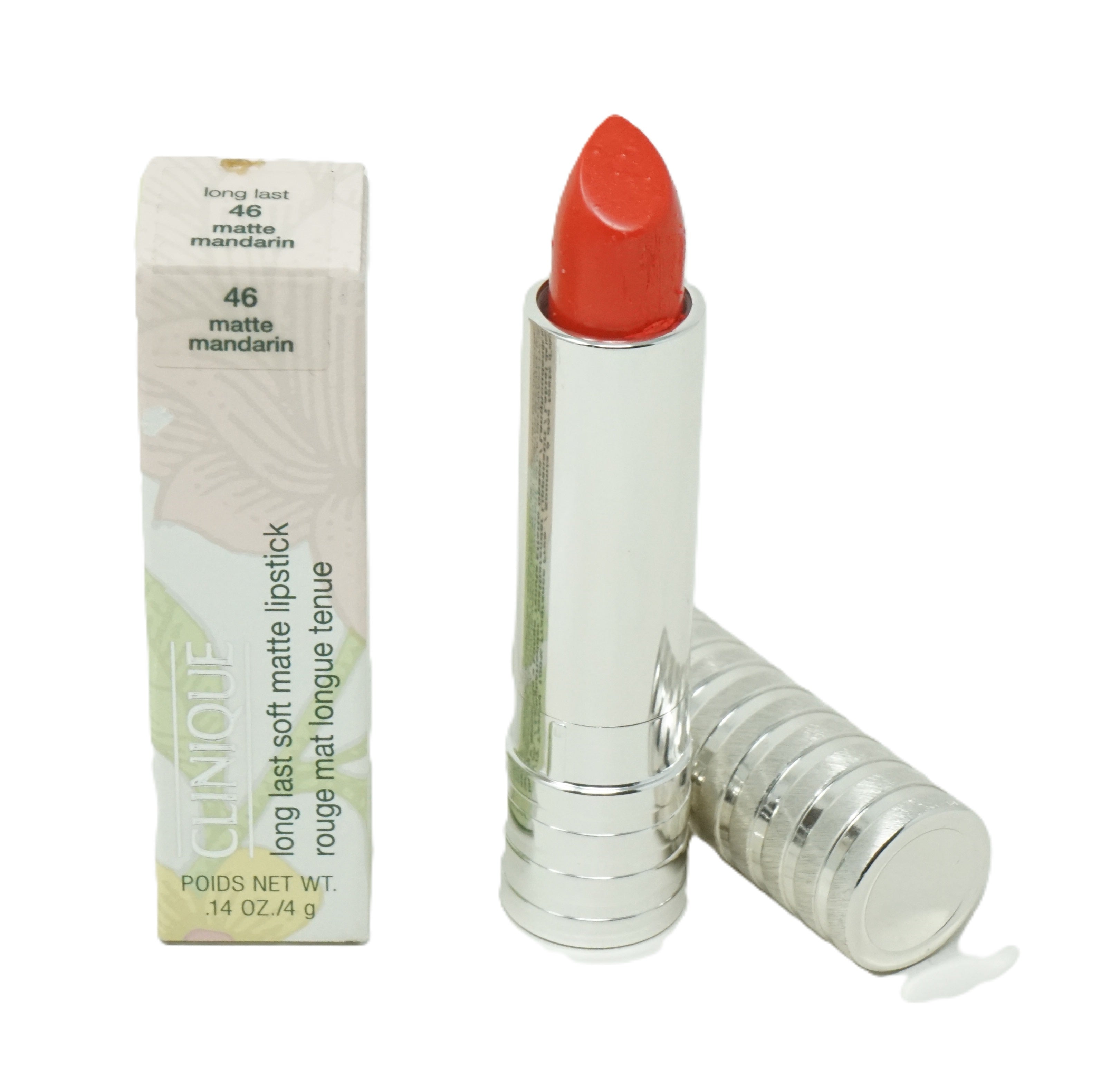 Clinique Long Last Soft Matte Lippenstift 46 Matte Mandarin 4g