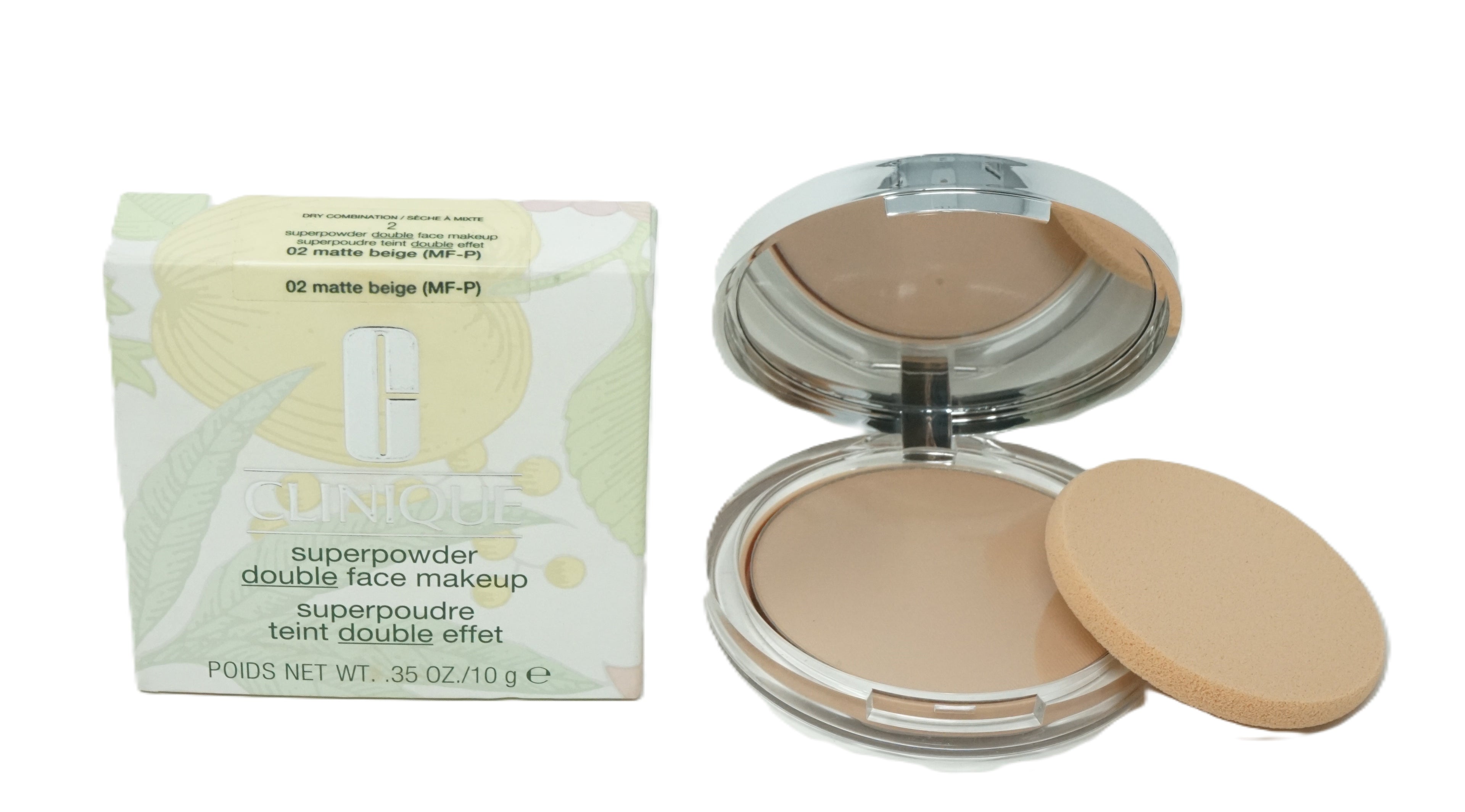 Clinique Superpowder Double Face  Makeup Puder 02 Matte Beige 10g
