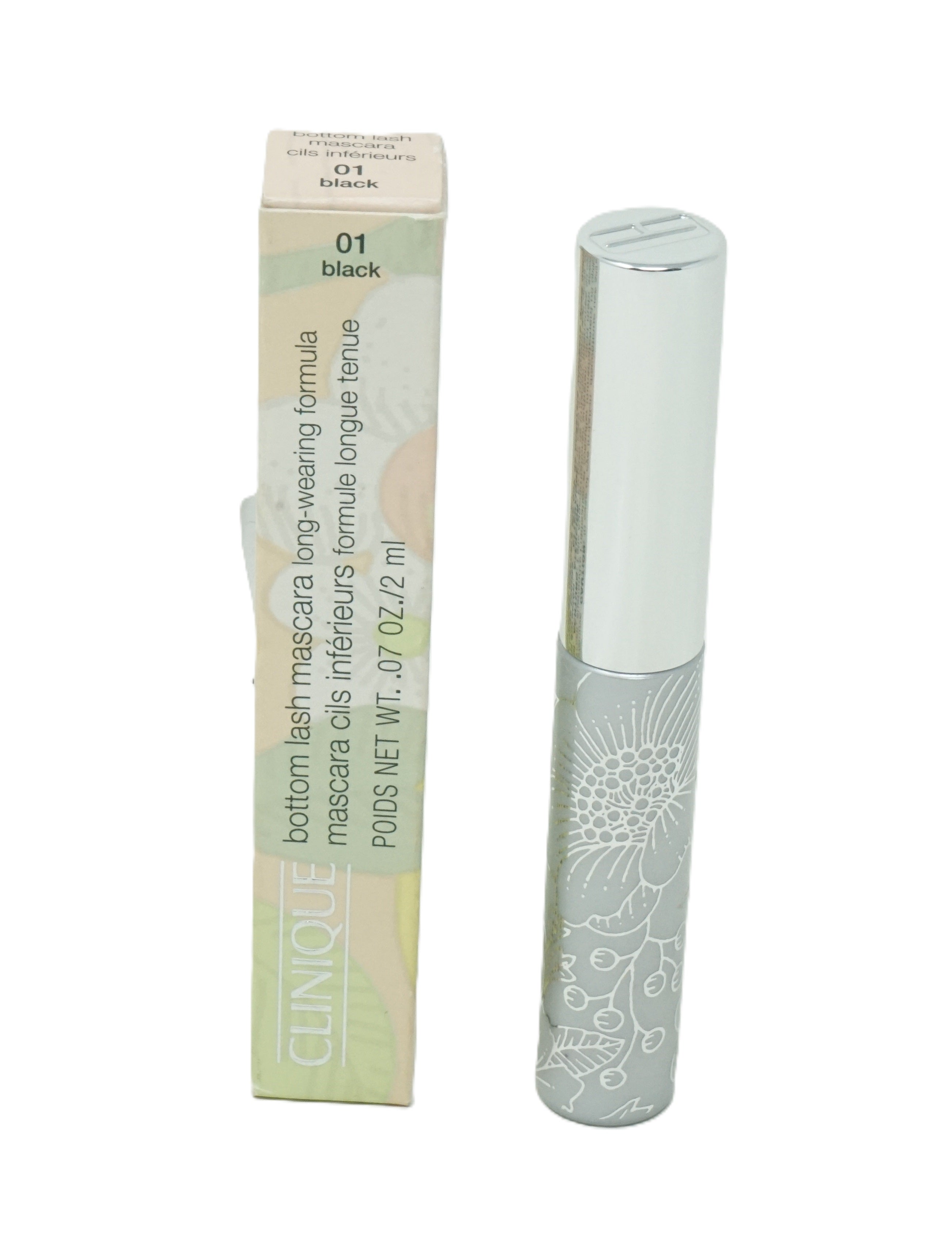 Clinique bottom lash mascara long-wearing formula 01 Black 2ml